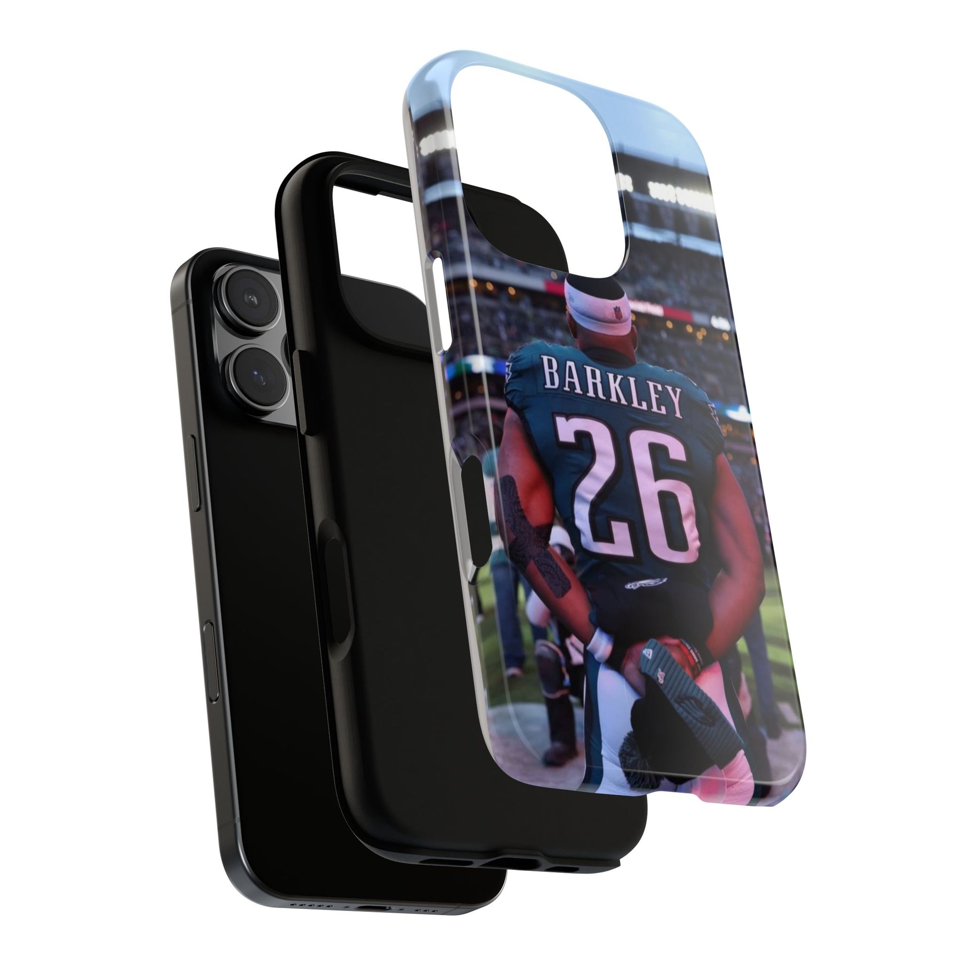 Eagles Football Saquon Barkley Tough Cases for iPhones, Samsung, and Pixel