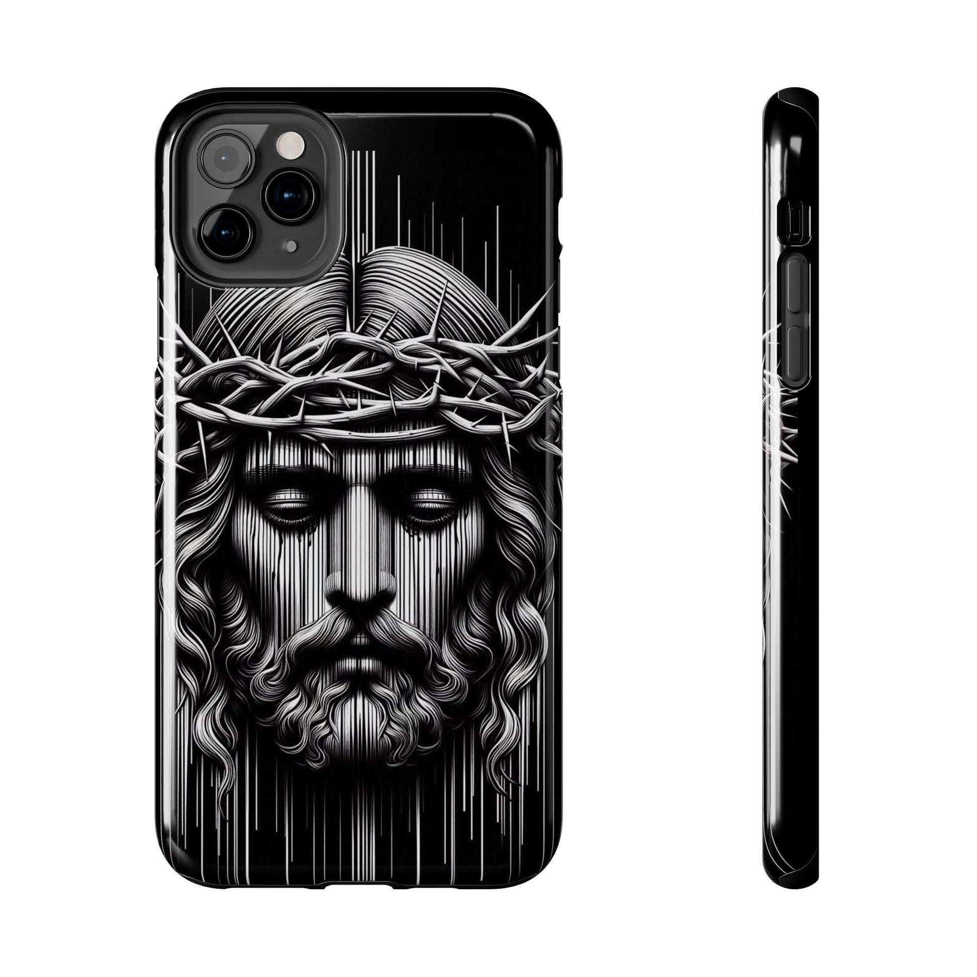 Jesus The King Crown Christian Phone Cases for iPhones & Samsung Phones