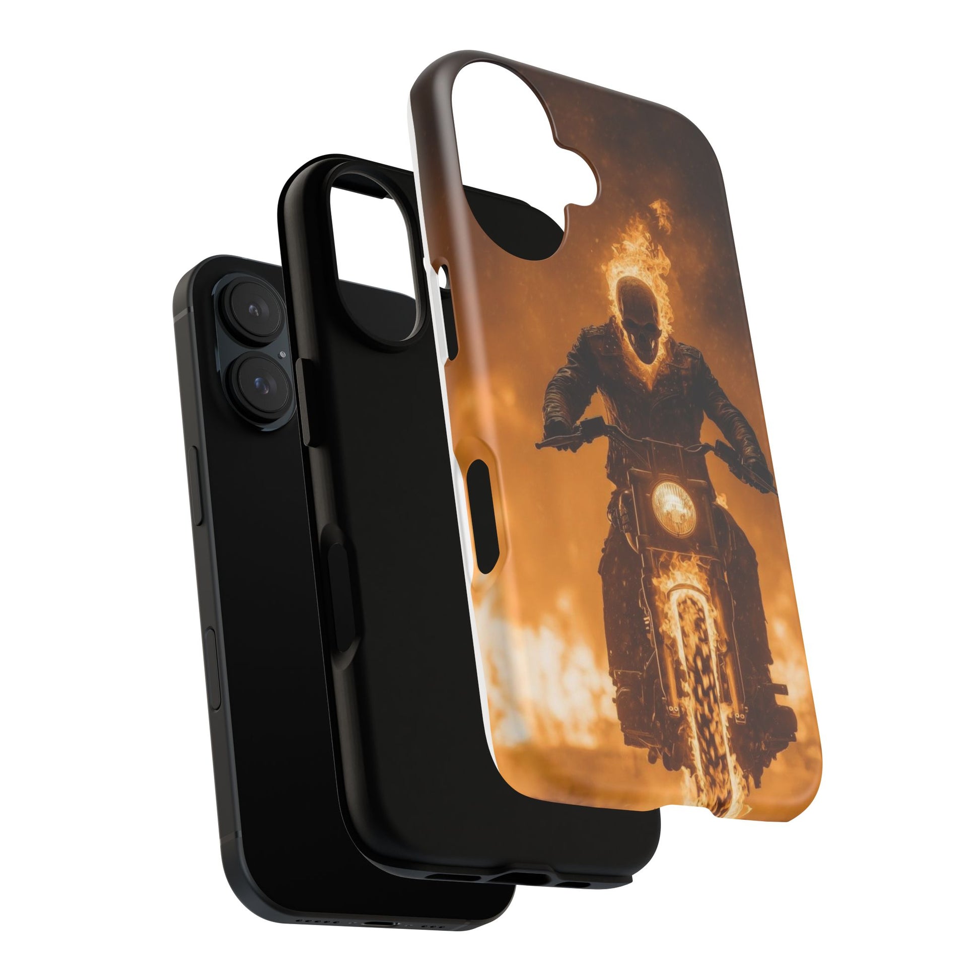 Marvel's Ghostrider Tough Cases for iPhones, Samsung, and Pixel
