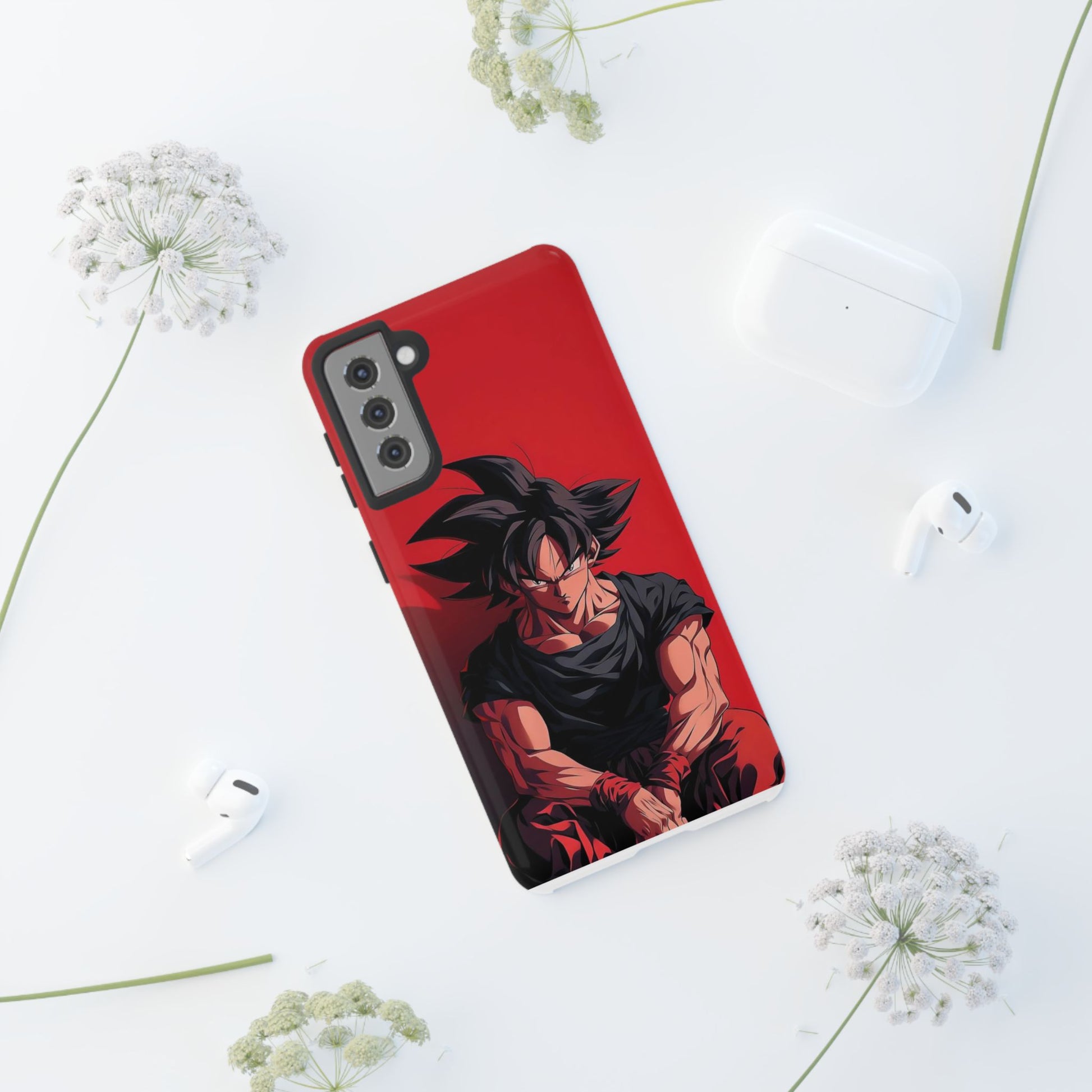 Anime Goku Dragon ball Z Tough Cases for iPhones, Samsung, and Pixel