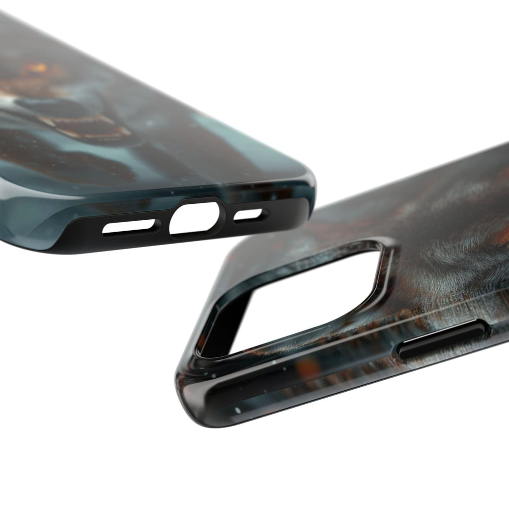 Alpha Male Wolf Themed Tough Phone Cases for Iphones & Samsung Phones