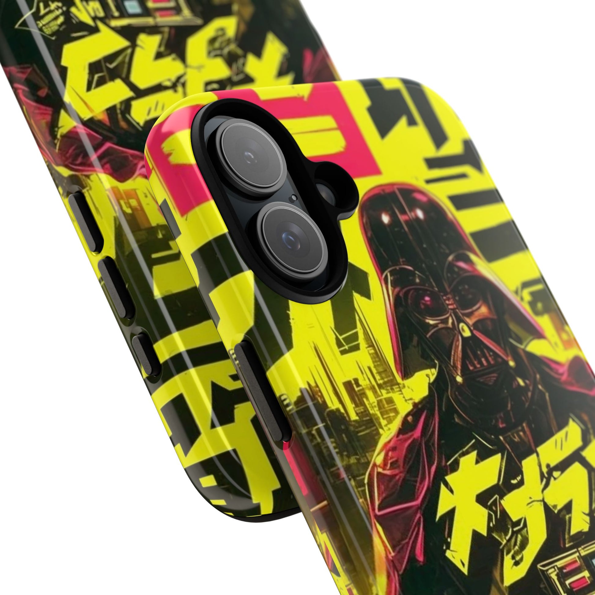 Cyberpunk X Vader Tough Cases for iPhones, Samsung, and Pixel