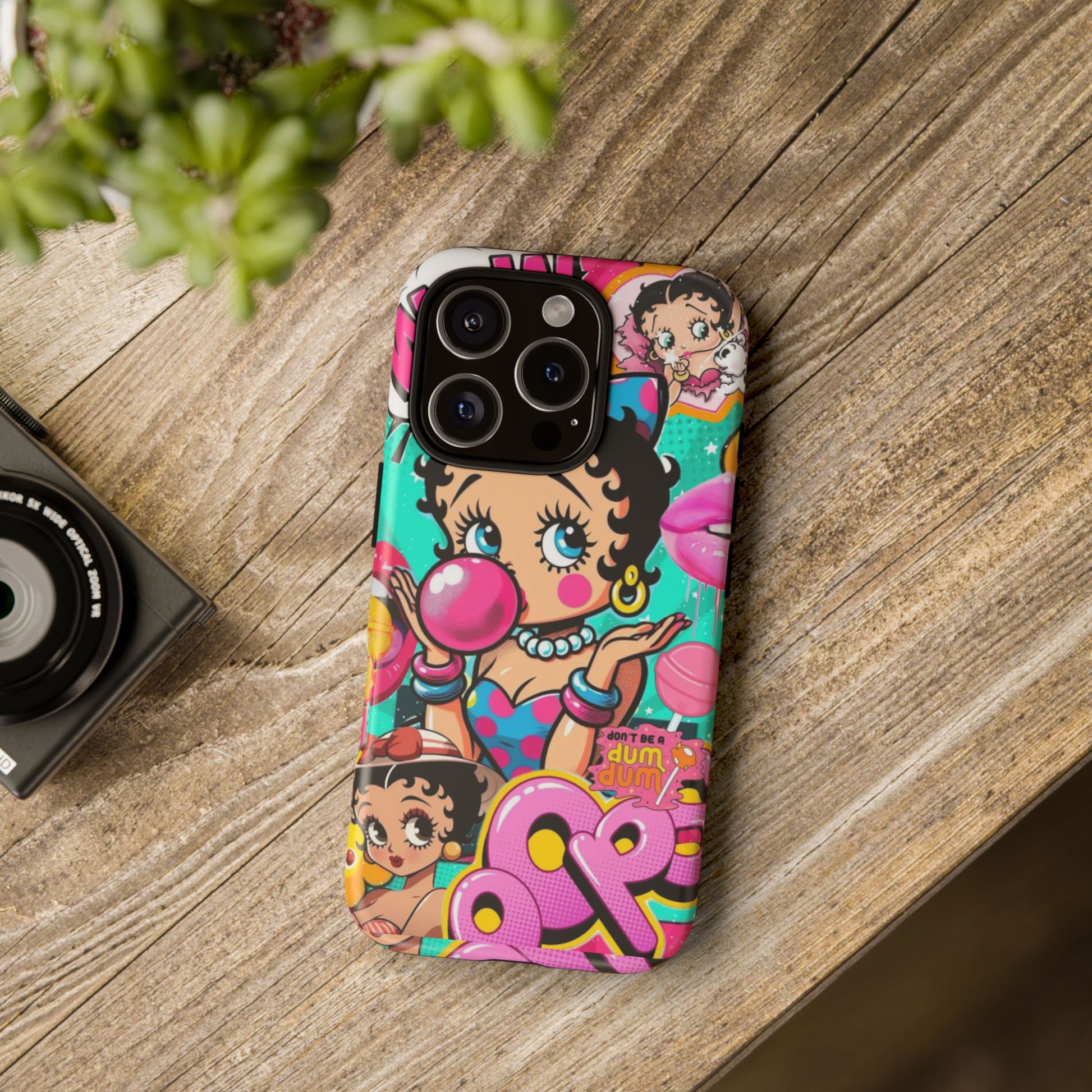 Betty Boop Comic Strip Phone Case for iPhone, Samsung Galaxy, & Pixel Phones