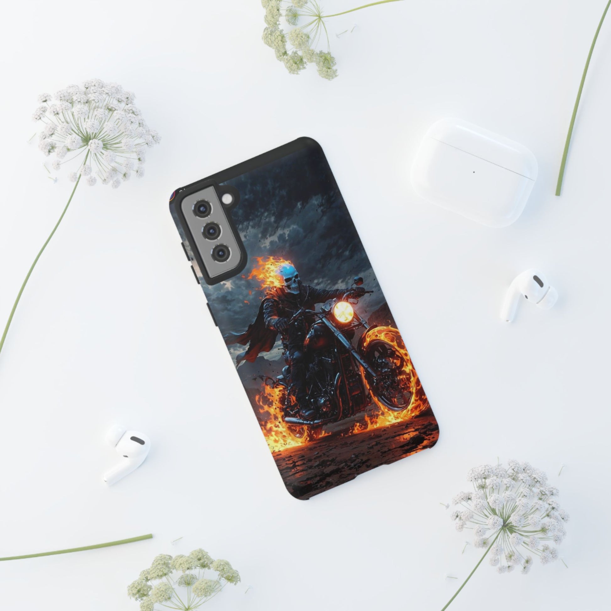 Marvel's Ghost Rider Tough Cases for iPhones, Samsung, and Pixel