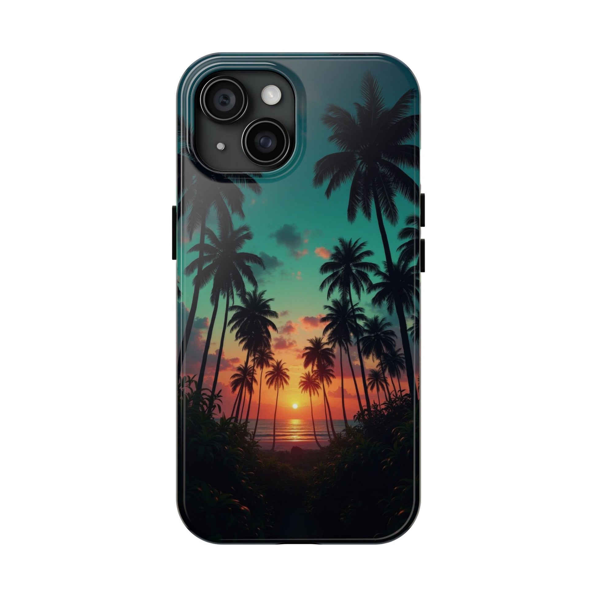 Beach Oasis Themed Tough Phone Cases for Iphones & Samsung Phones