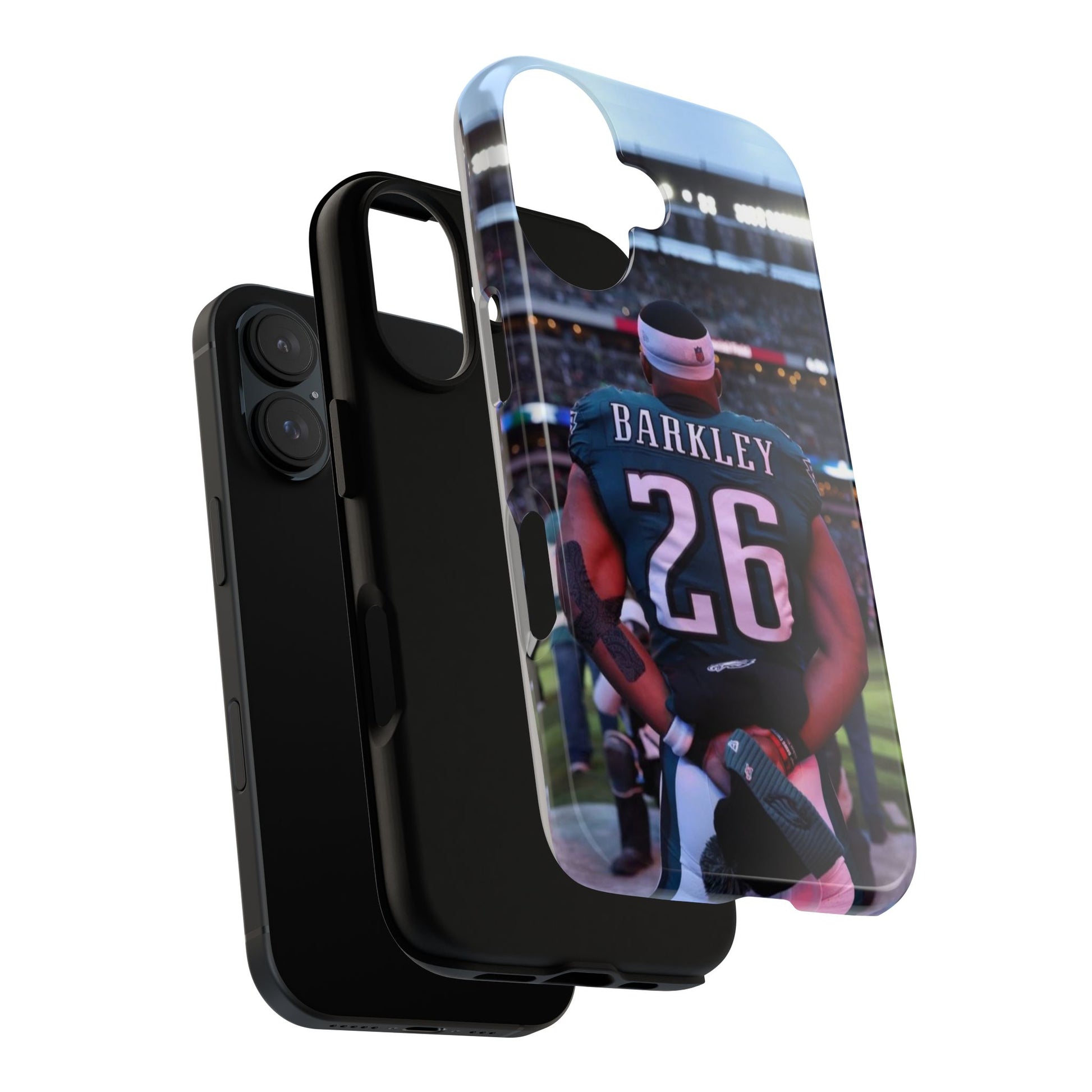 Eagles Football Saquon Barkley Tough Cases for iPhones, Samsung, and Pixel