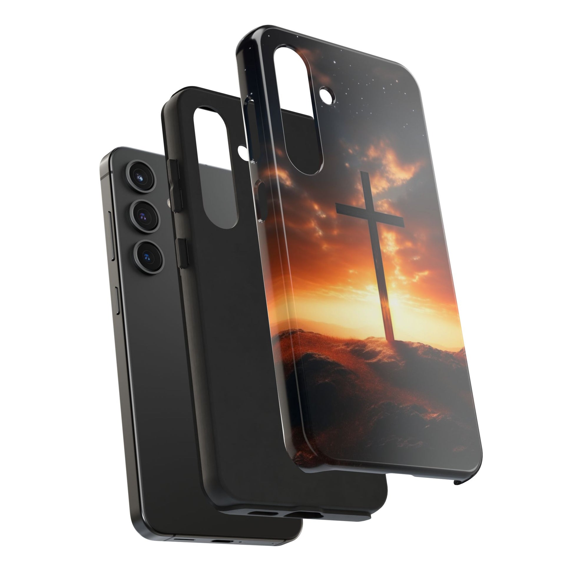 Christian Cross Theme Phone Cases for Iphones & Samsung Phones Durable