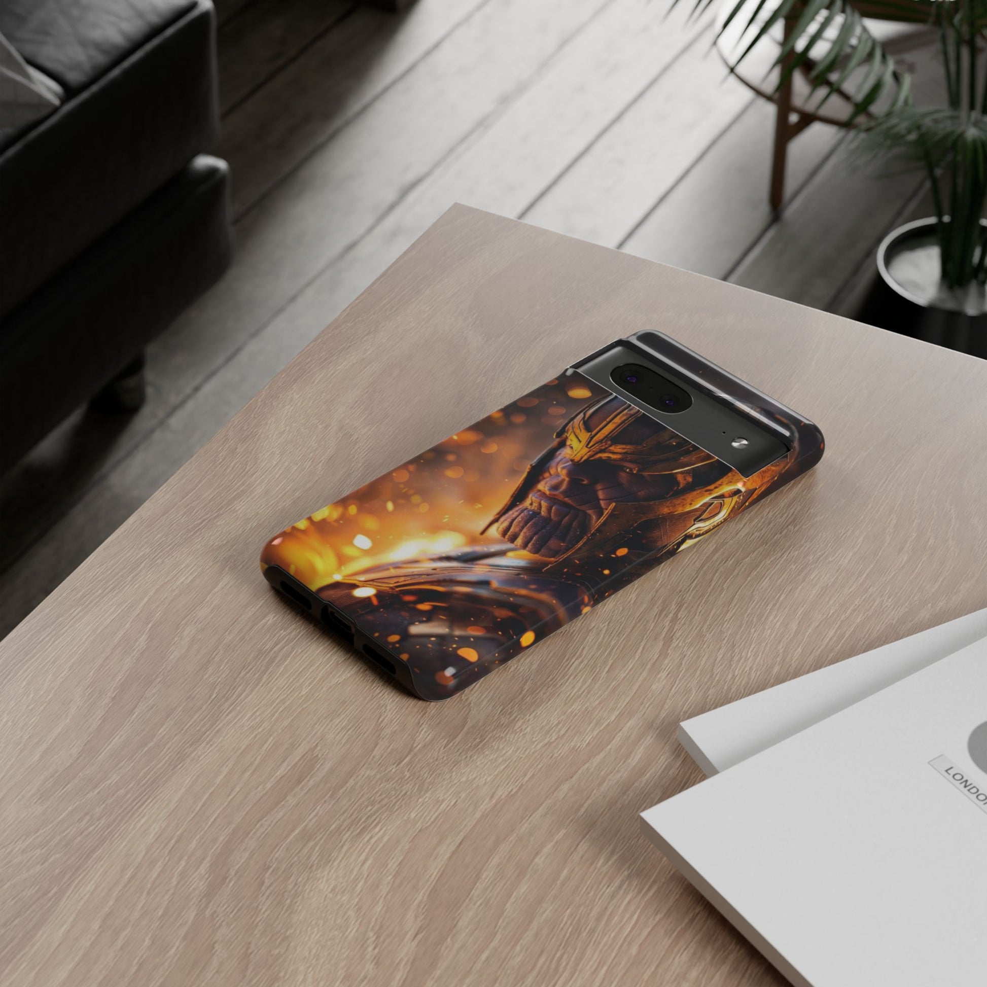 Marvel Villain Thanos Tough Cases for iPhones, Samsung, and Pixel