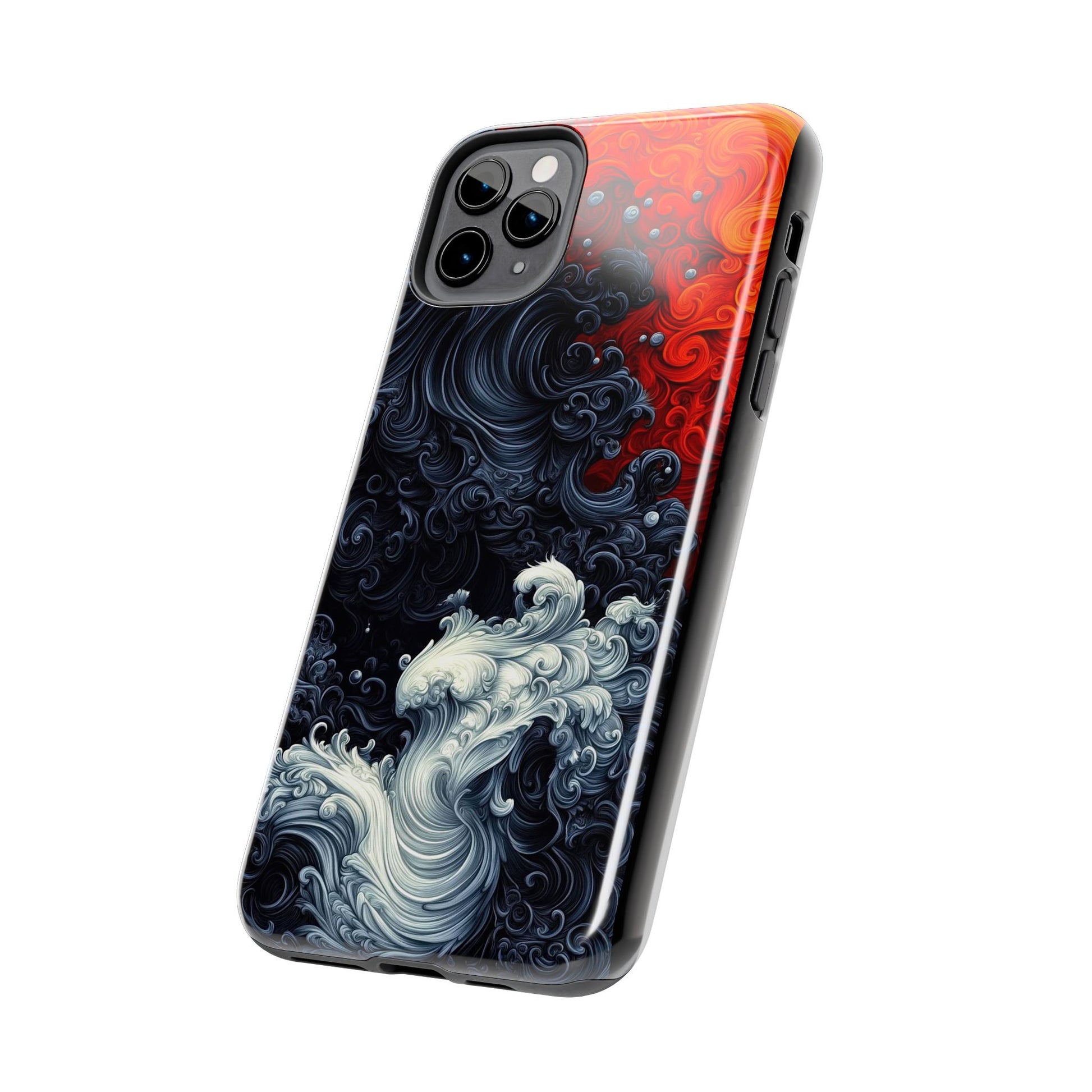 Japanese Art Design Tough Phone Cases for iPhone & Samsung Galaxy Phones