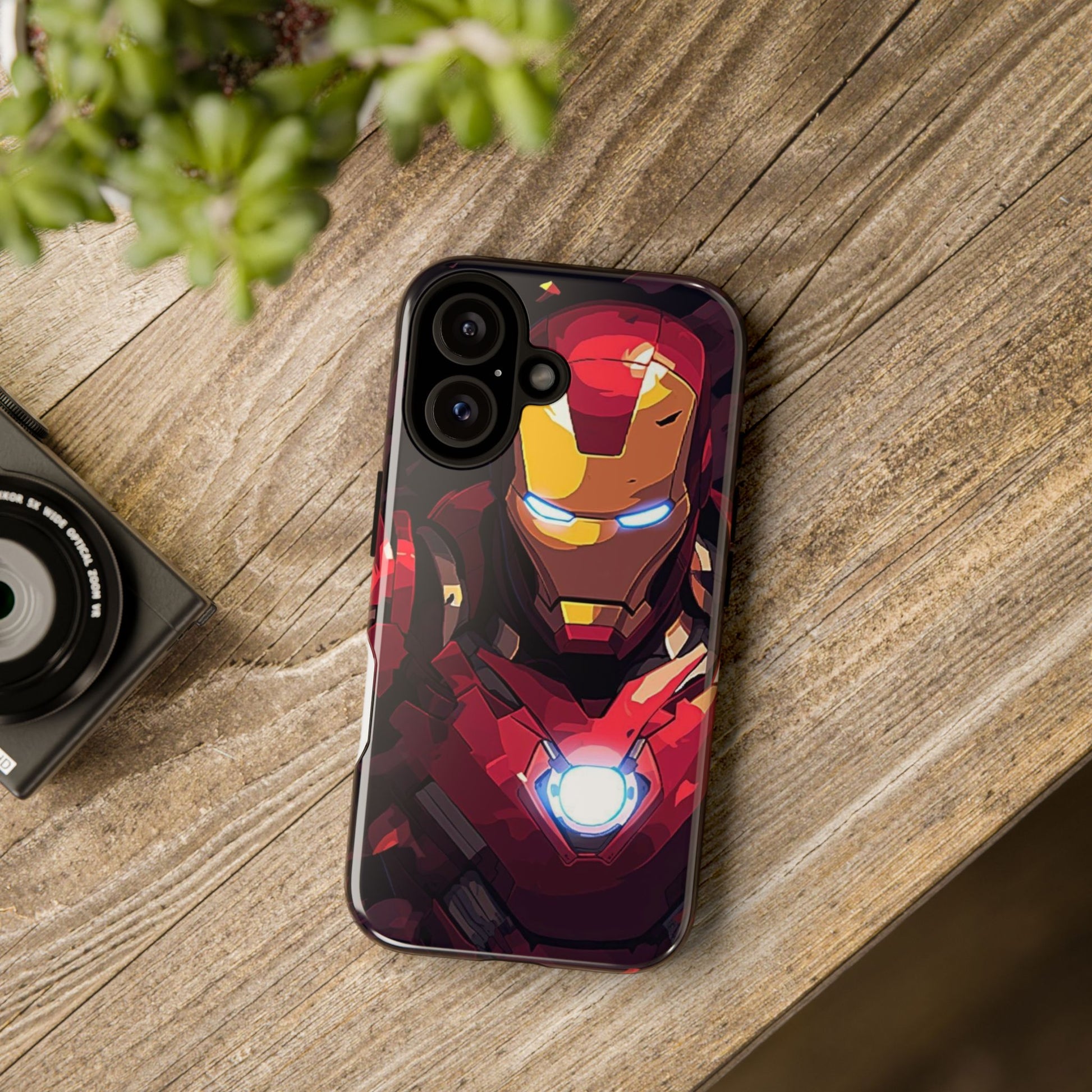 Invincible Iron Man Tough Cases for iPhones, Samsung, and Pixel