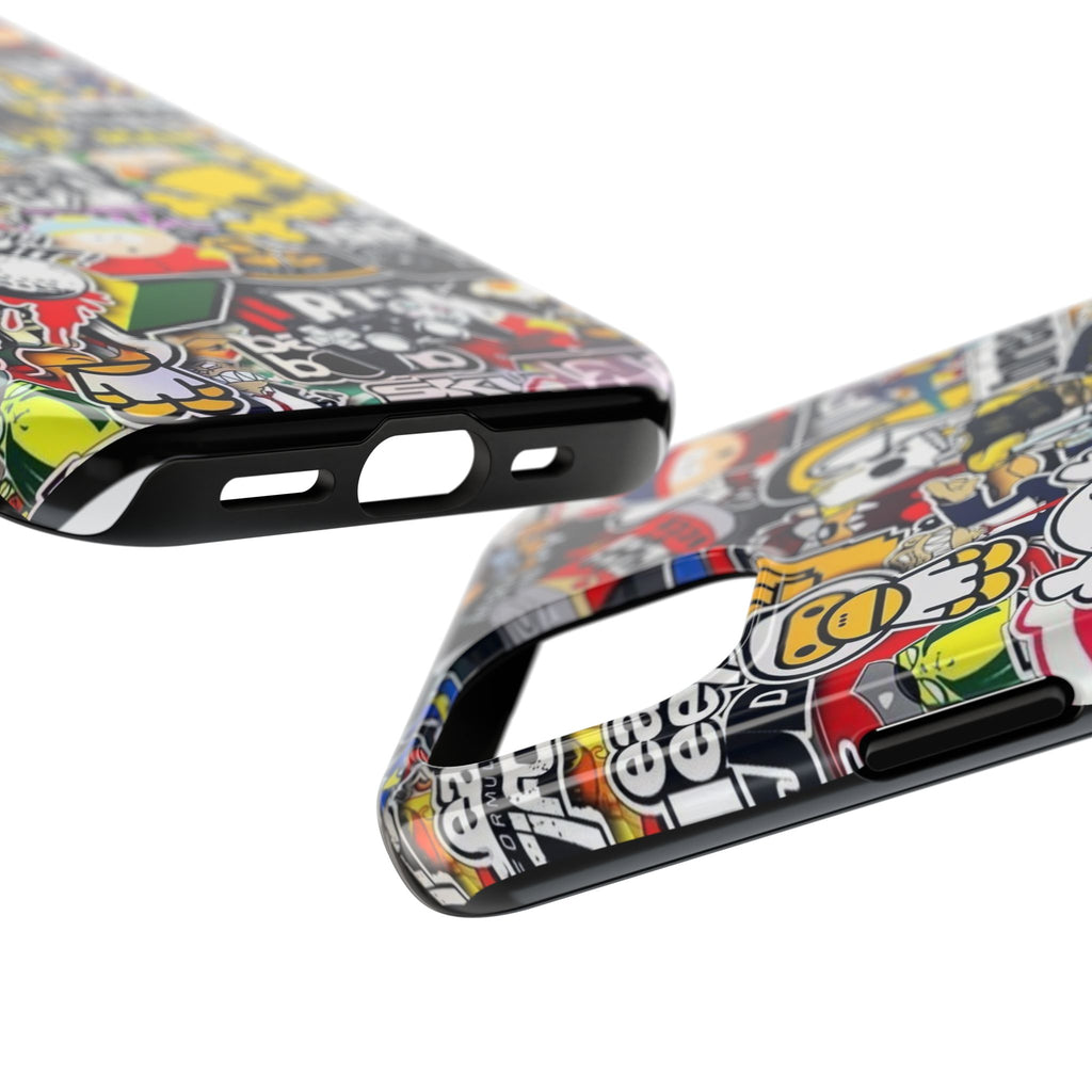 Sticker Bomb Theme Phone Case for iPhone & Samsung Galaxy Phones