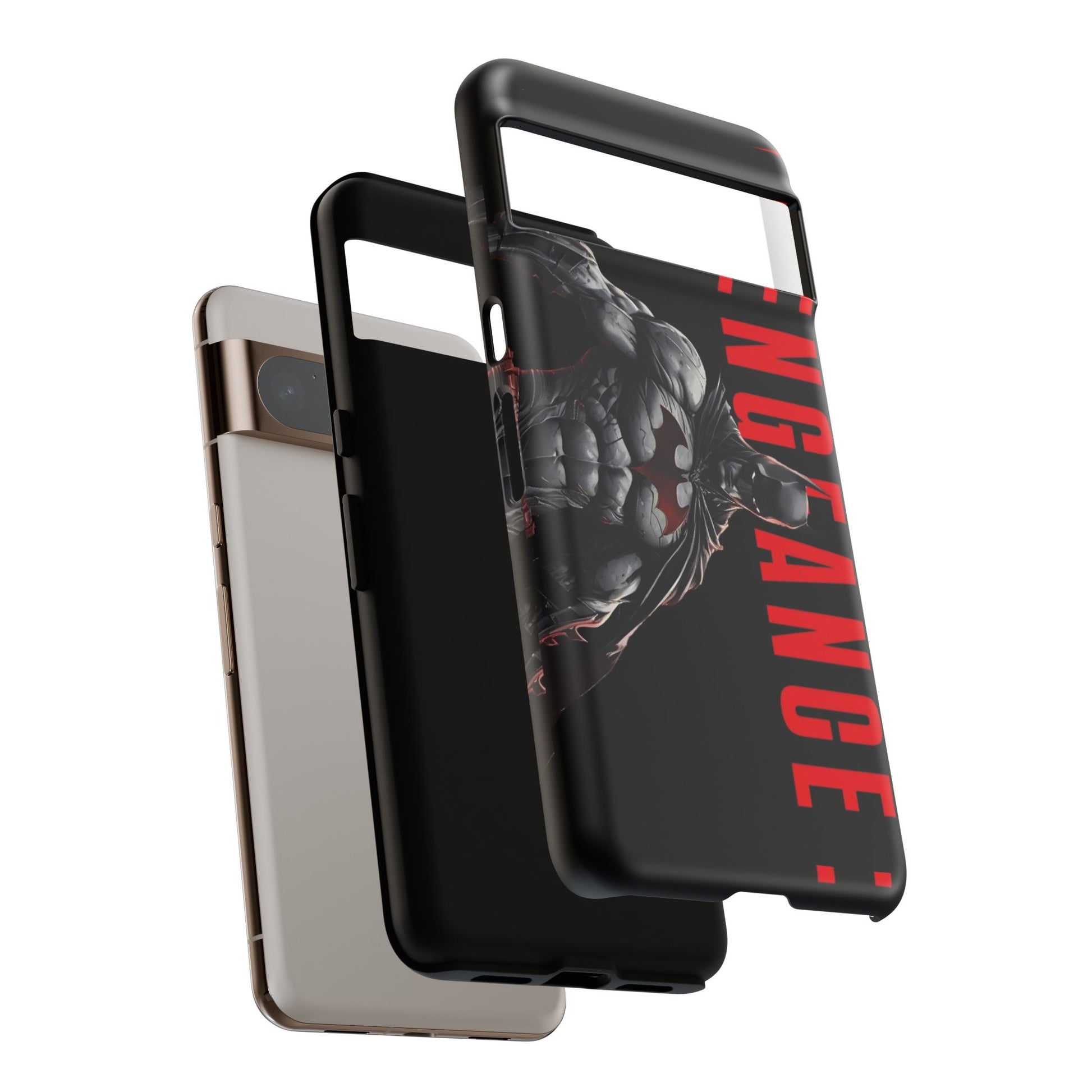 DC Comics Batman Vengence Tough Cases for iPhones, Samsung, and Pixel
