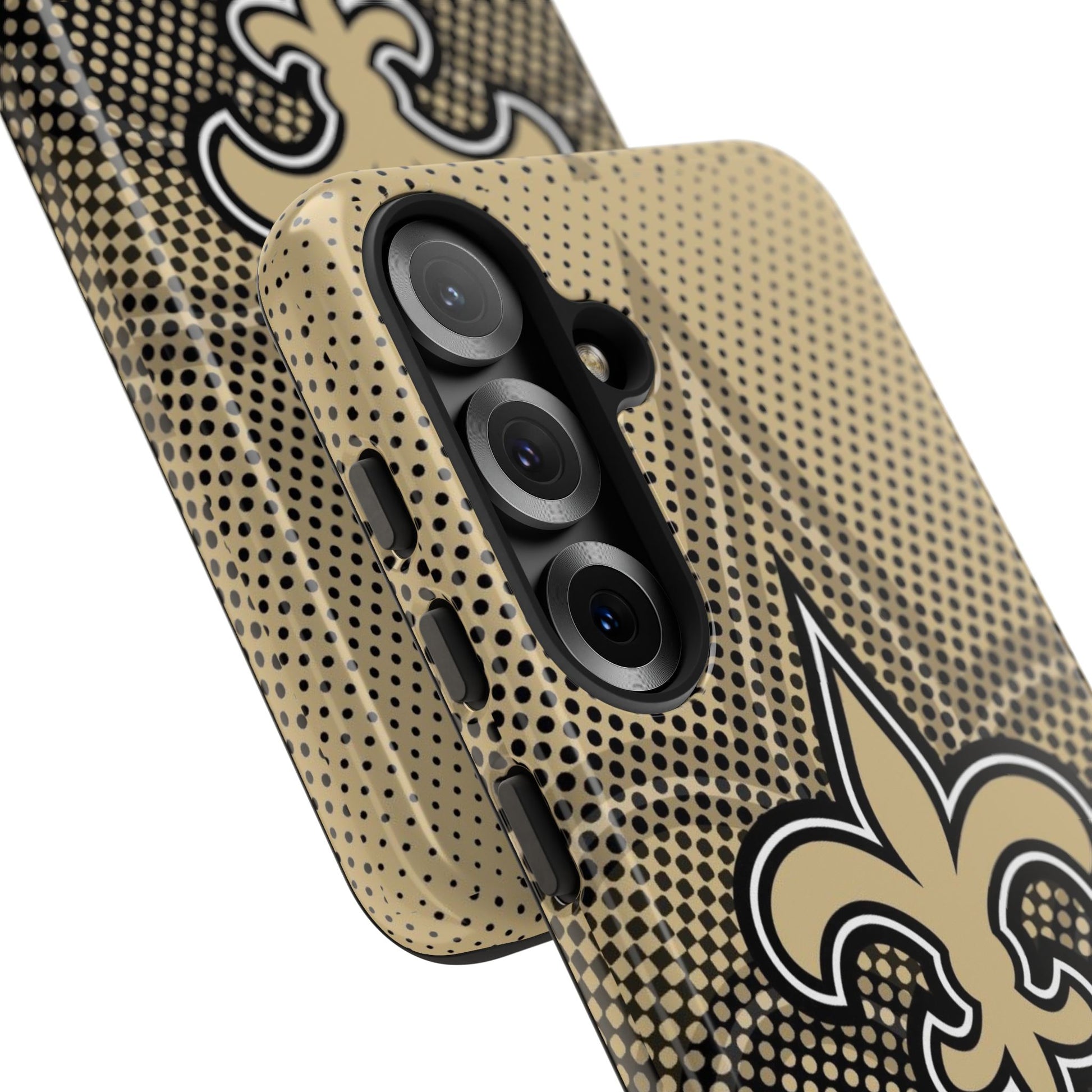 New Orleans Football Saints Logo Tough Cases for iPhones, Samsung, and Pixel