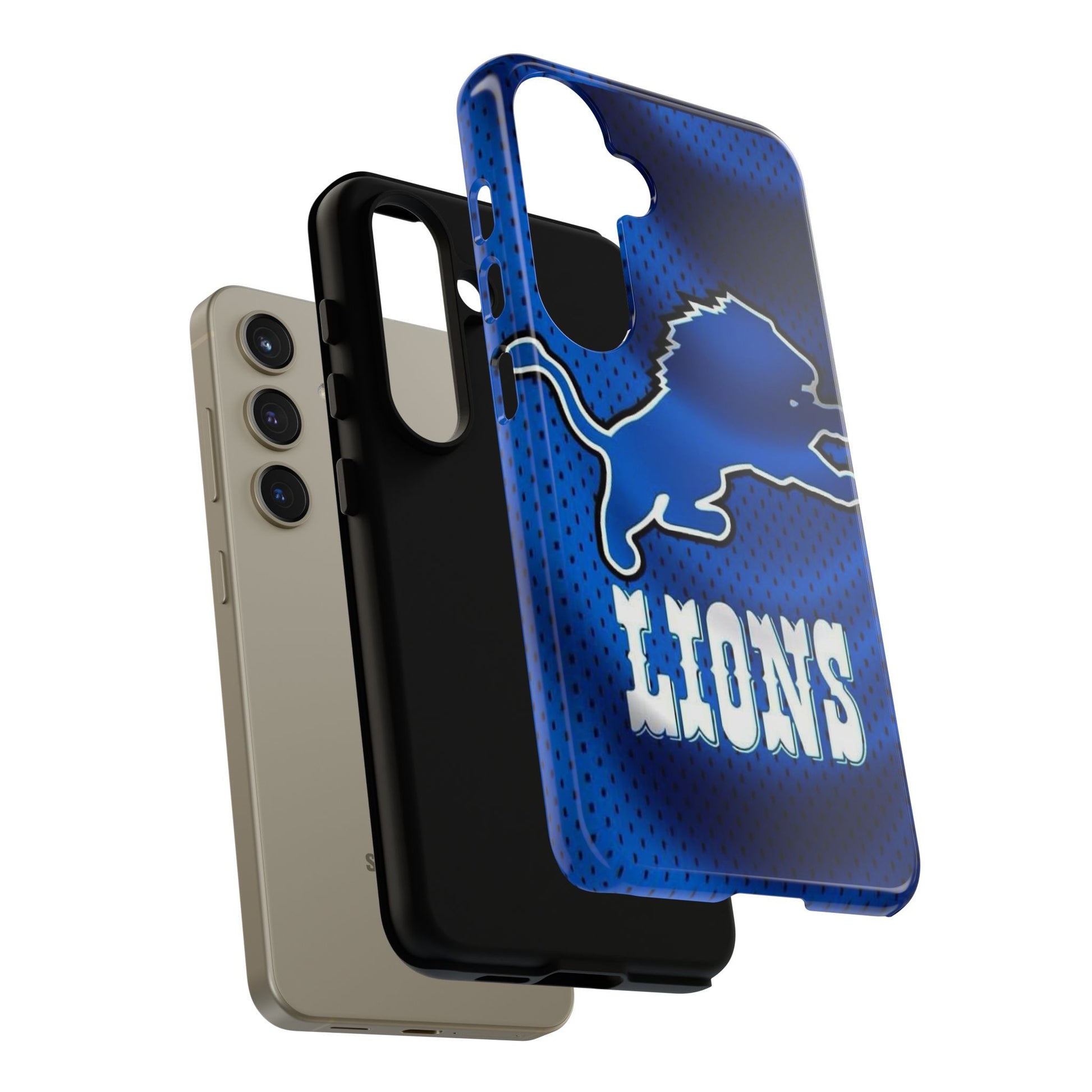 Detroit Lions Football Jersey Phone Case, Tough Cases for iPhones, Samsung, and Pixel