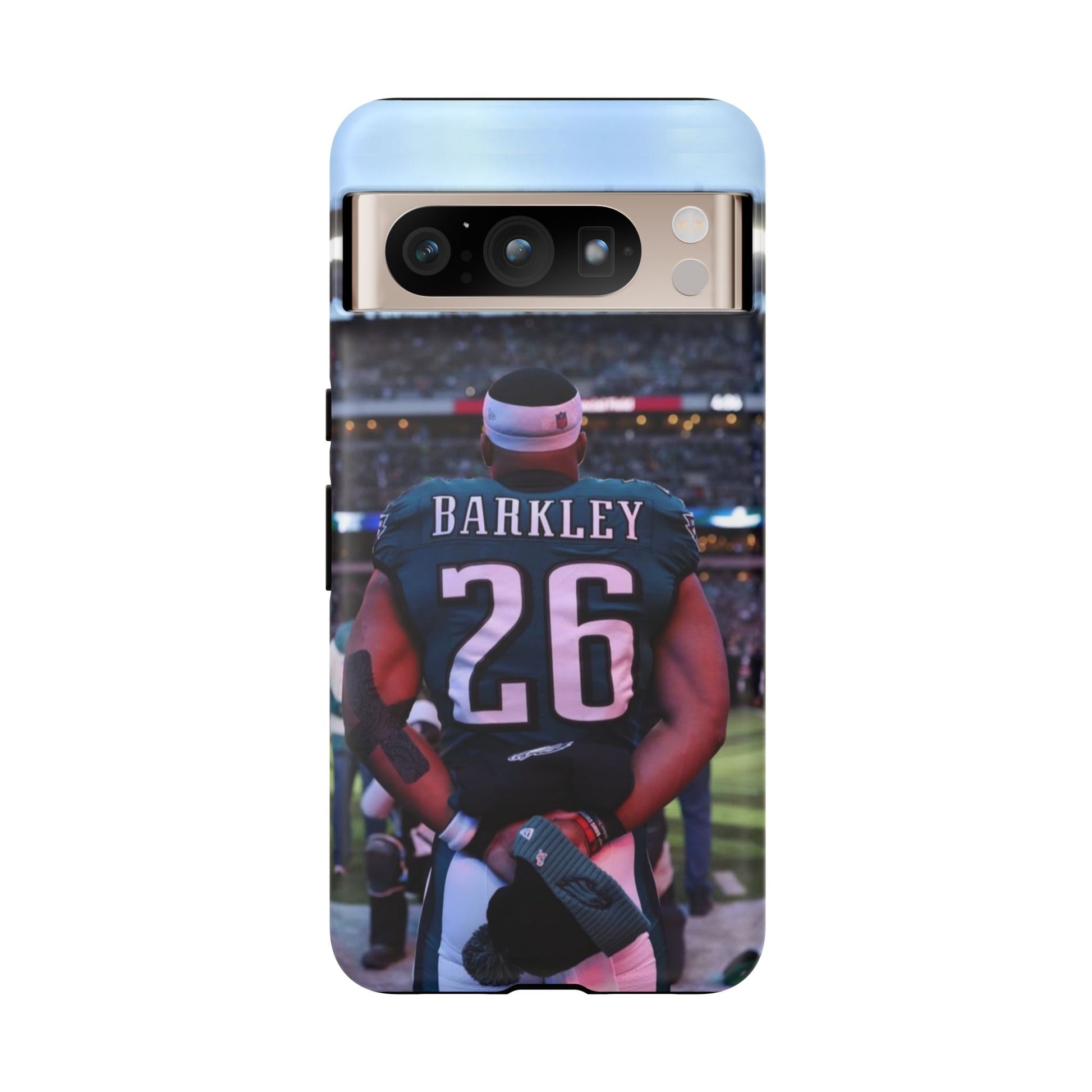 Eagles Football Saquon Barkley Tough Cases for iPhones, Samsung, and Pixel