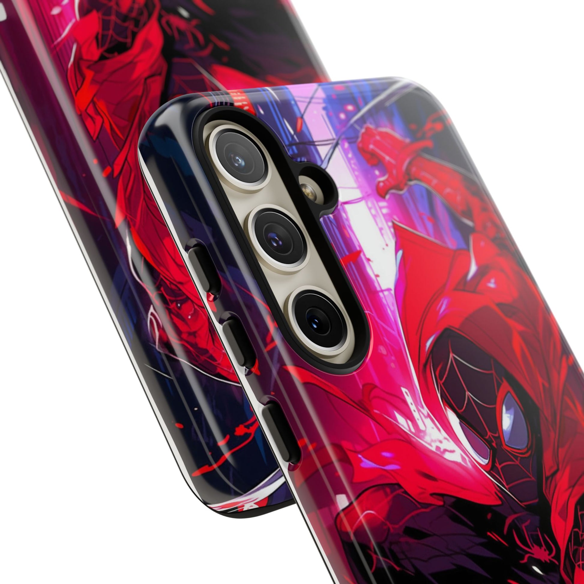 Miles Morales Spiderman Phone Case, Tough Cases for iPhones, Samsung, and Pixel
