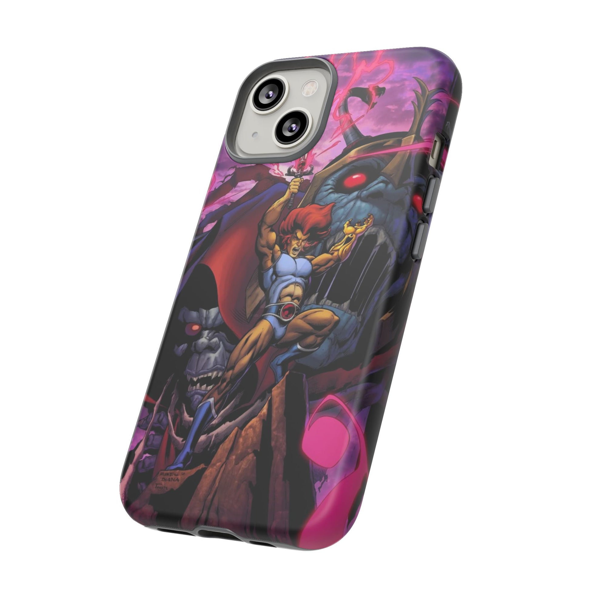 Thundercats Lion O x Mumra Tough Cases for iPhones, Samsung, and Pixel