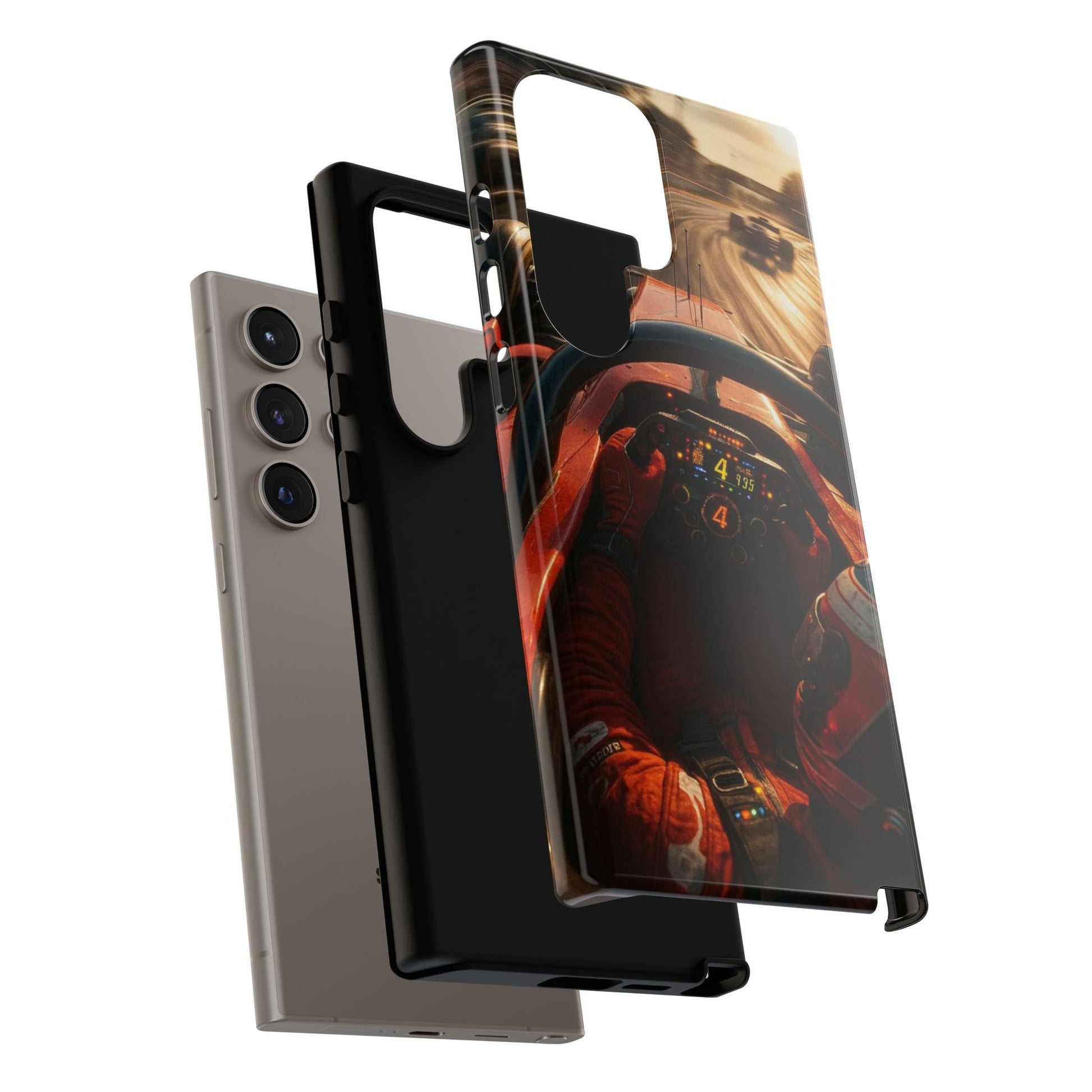 Formula 1 Cockpit Phone Case, Tough Cases for iPhones, Samsung, and Pixel