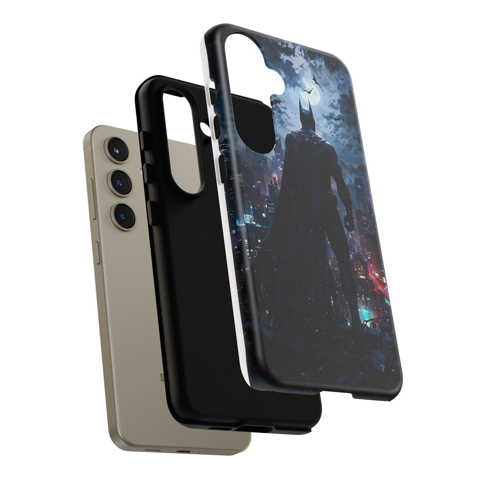 Gotham City Batman Tough Cases for iPhones, Samsung, and Pixel