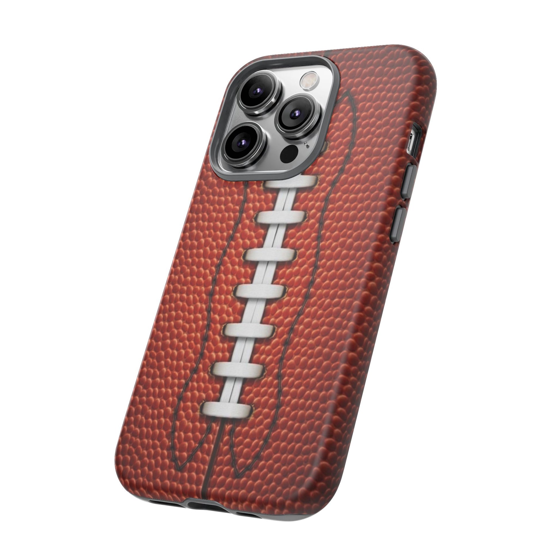 Football Pigskin Print Tough Cases for iPhones, Samsung, and Pixel