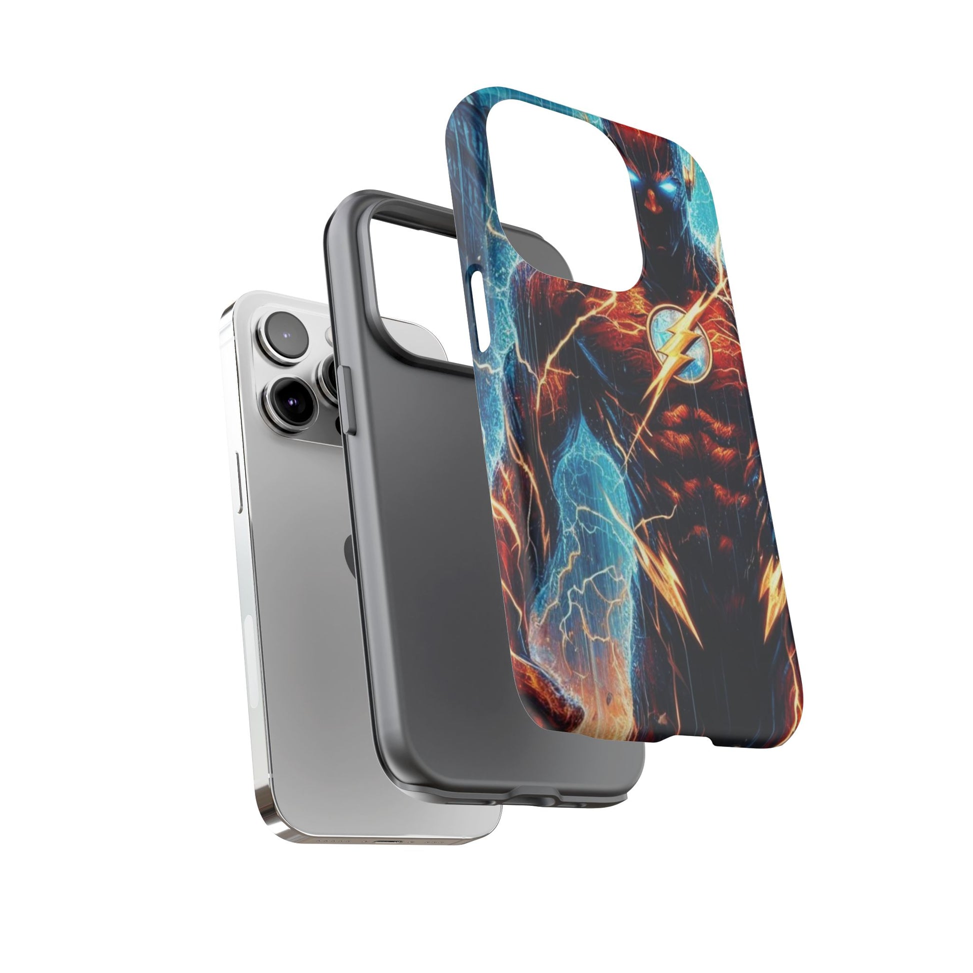 DC Comics The Flash Phone Case, Tough Cases for iPhones, Samsung, and Pixel