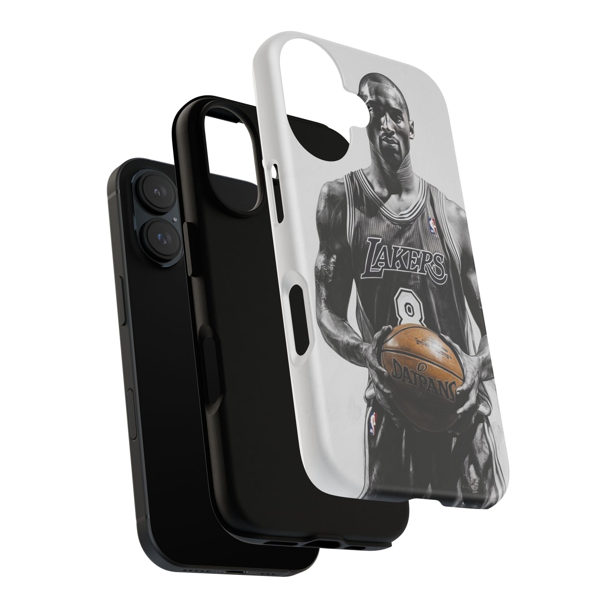 Kobe Basketball Art Tough Cases for iPhones, Samsung, and Pixel