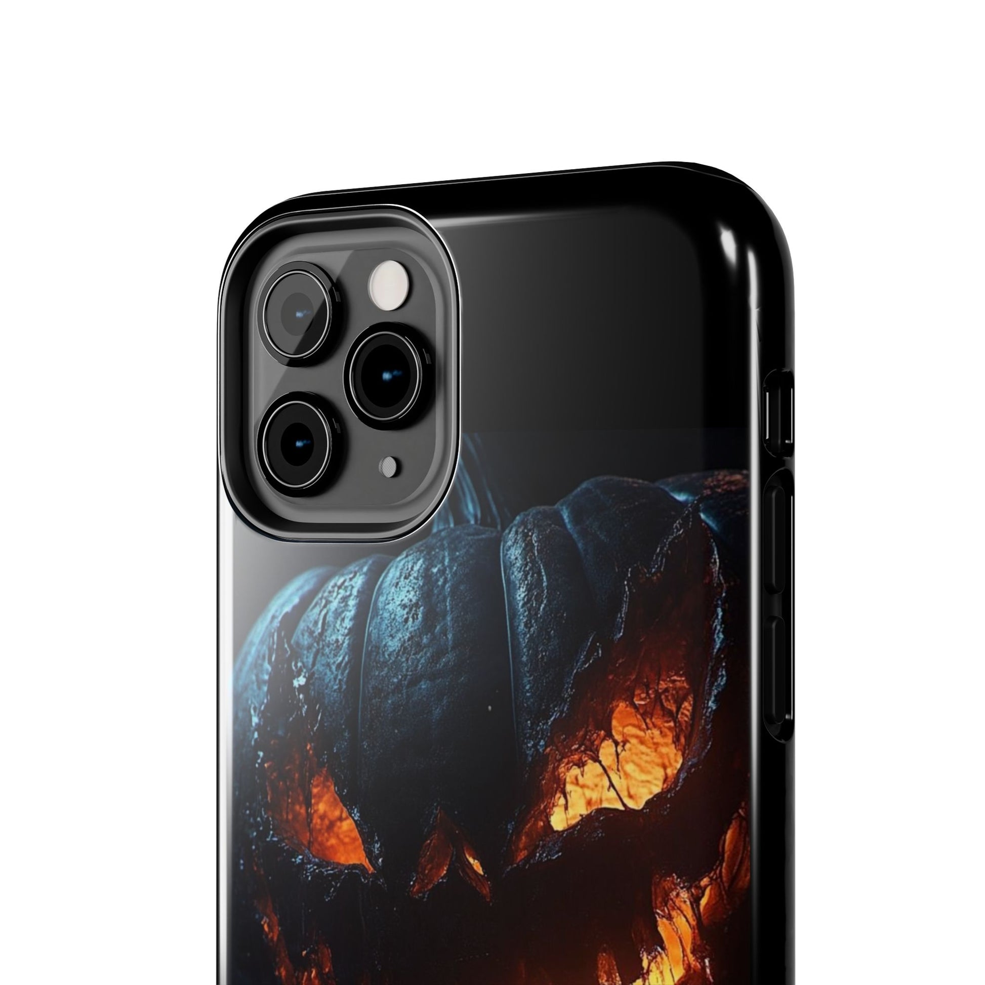 Scary Pumpkin Halloween Theme Phone Cases for iPhones & Samsung Phones