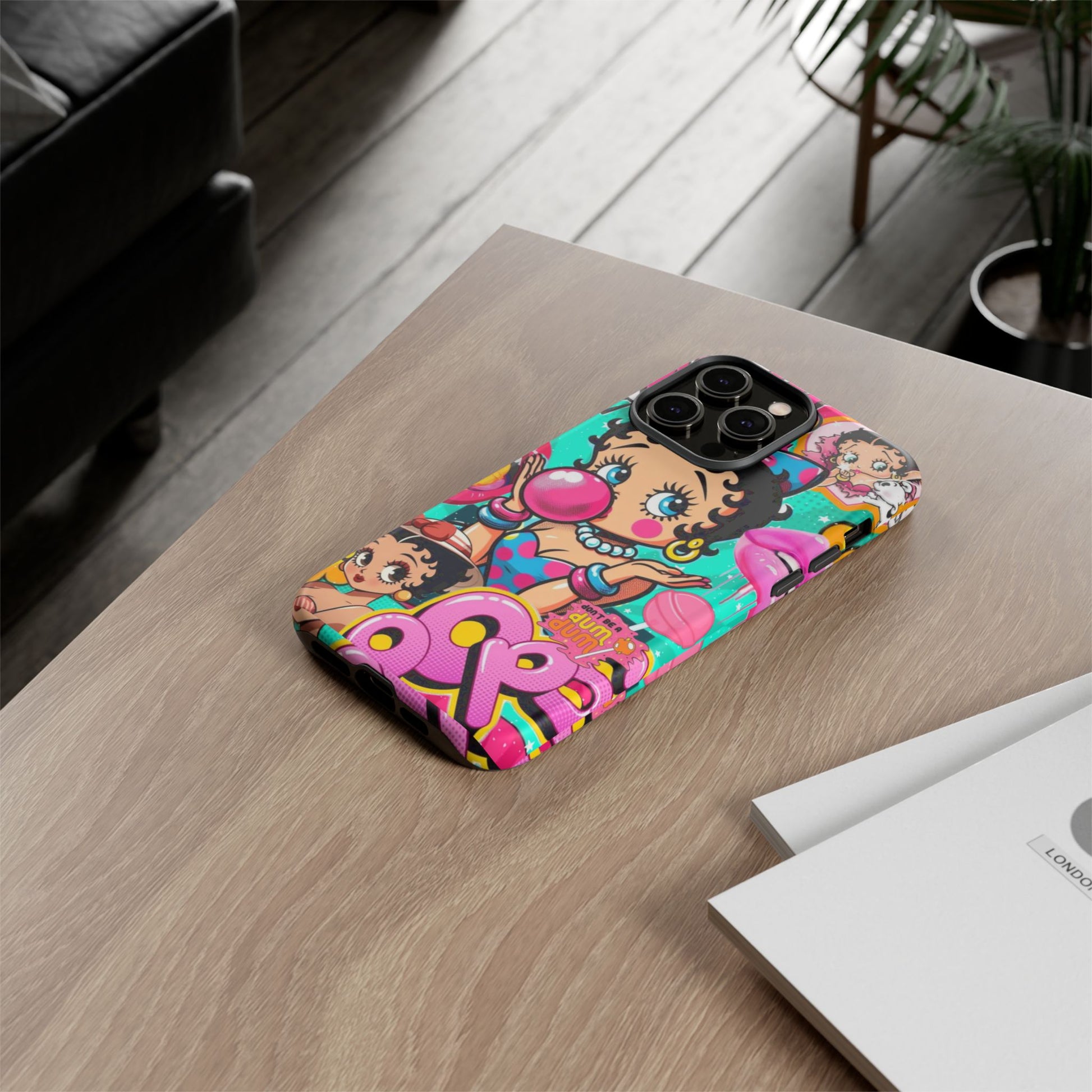 Betty Boop Comic Strip Phone Case for iPhone, Samsung Galaxy, & Pixel Phones