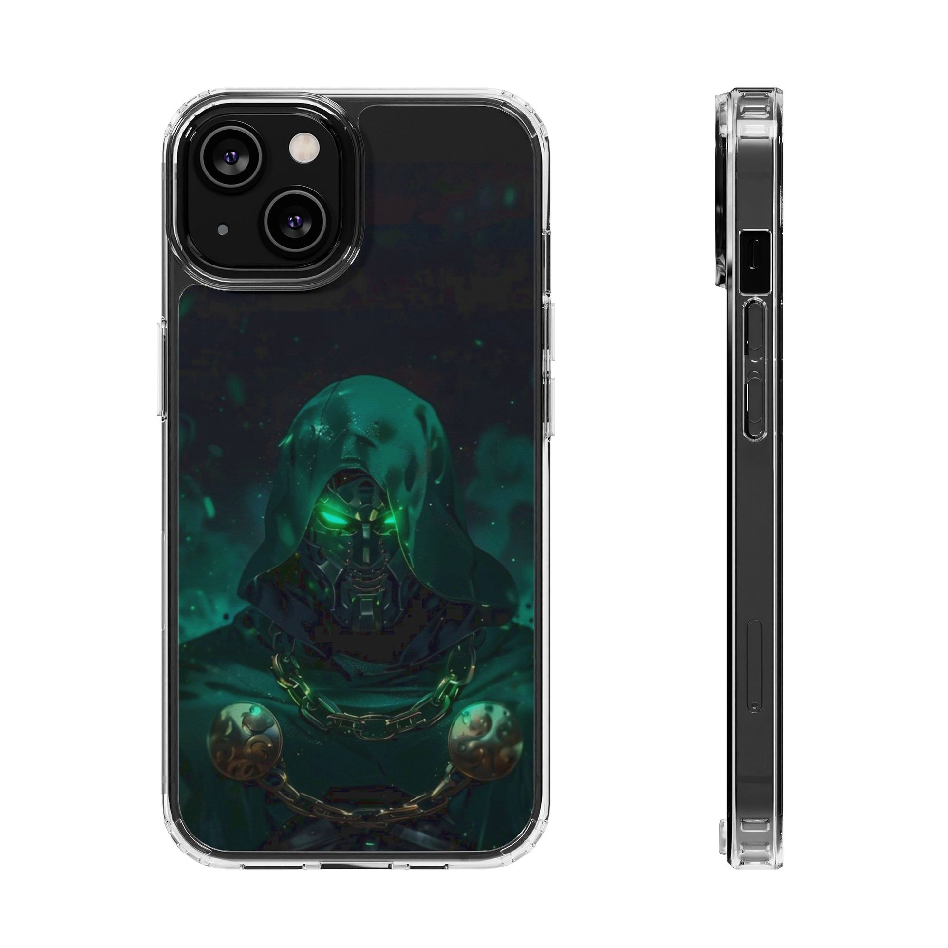 Phone Case, Comic Book Villain Themed Von Doom, Superhero Phone Cover, Geeky