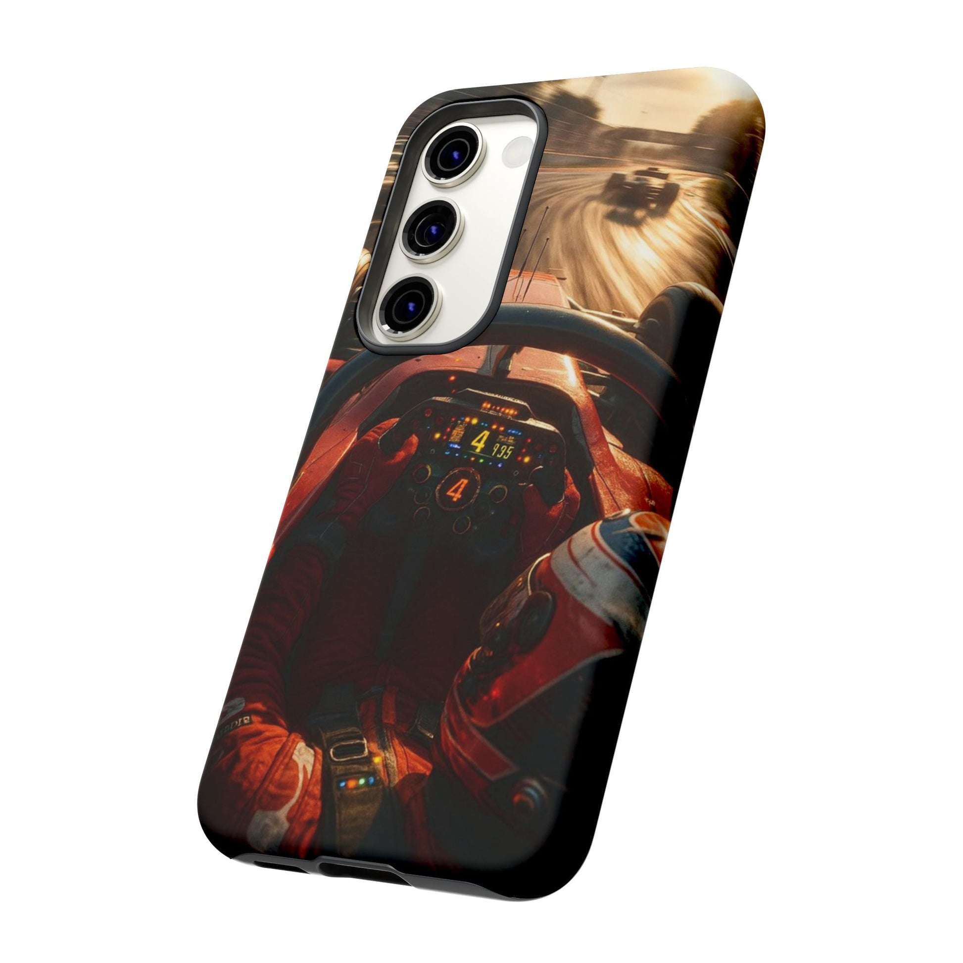 Formula 1 Cockpit Phone Case, Tough Cases for iPhones, Samsung, and Pixel