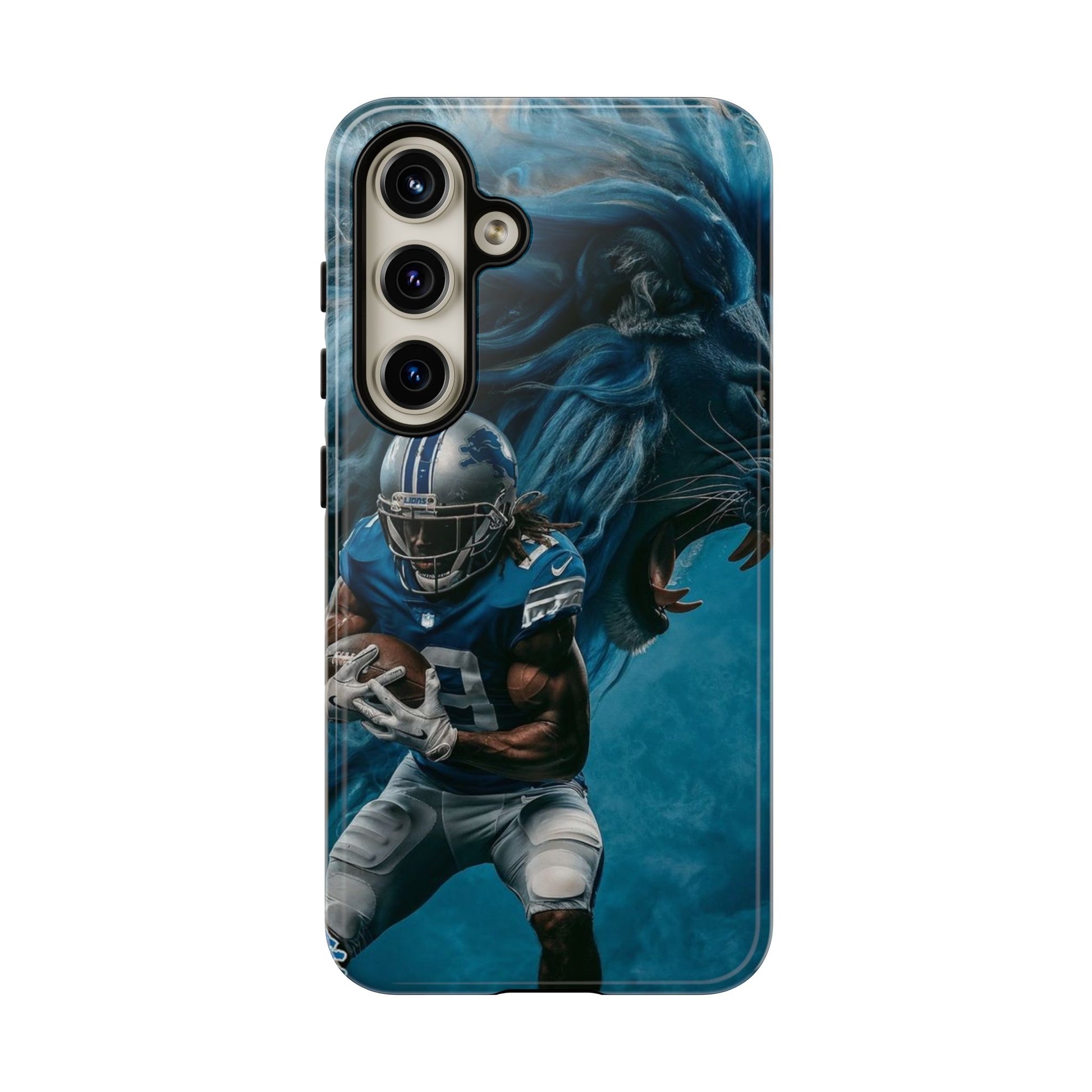 Detroit Lions Player Football Phone Case, Tough Cases for iPhones, Samsung, and Pixel
