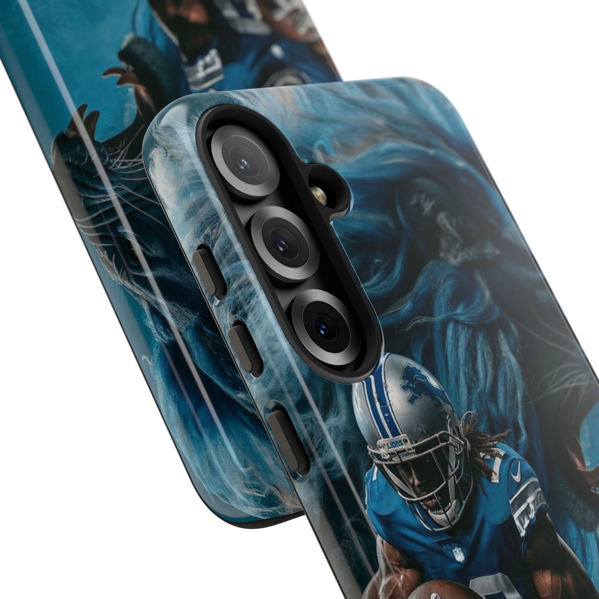 Detroit Lions Player Football Phone Case, Tough Cases for iPhones, Samsung, and Pixel