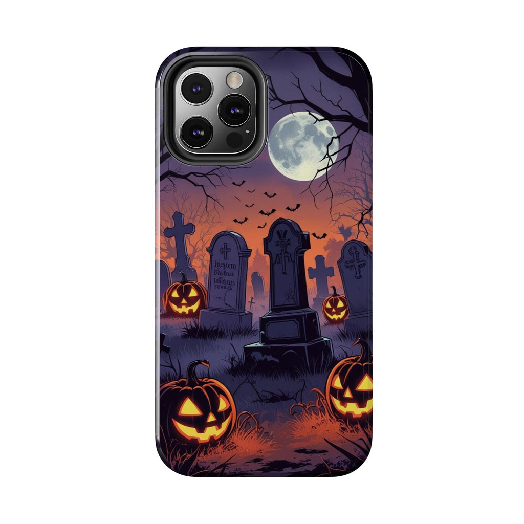 Graveyard Halloween Theme Phone Cases for iPhones & Samsung Phones