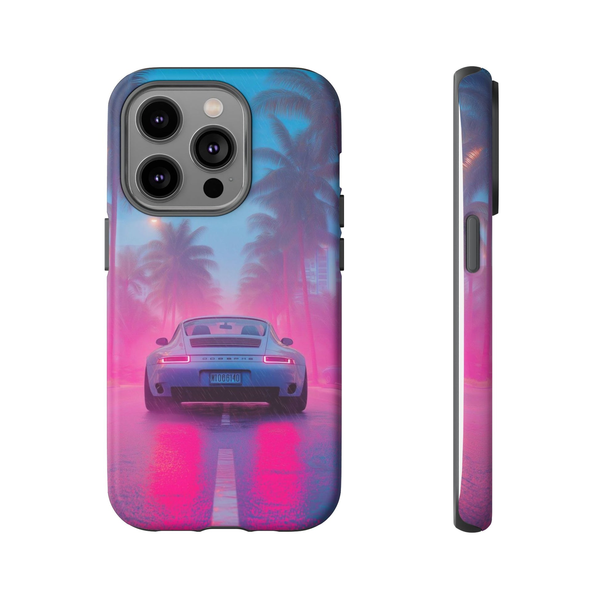 Miami Vice Porsche Phone Case for iPhone, Samsung Galaxy, & Pixel Phones