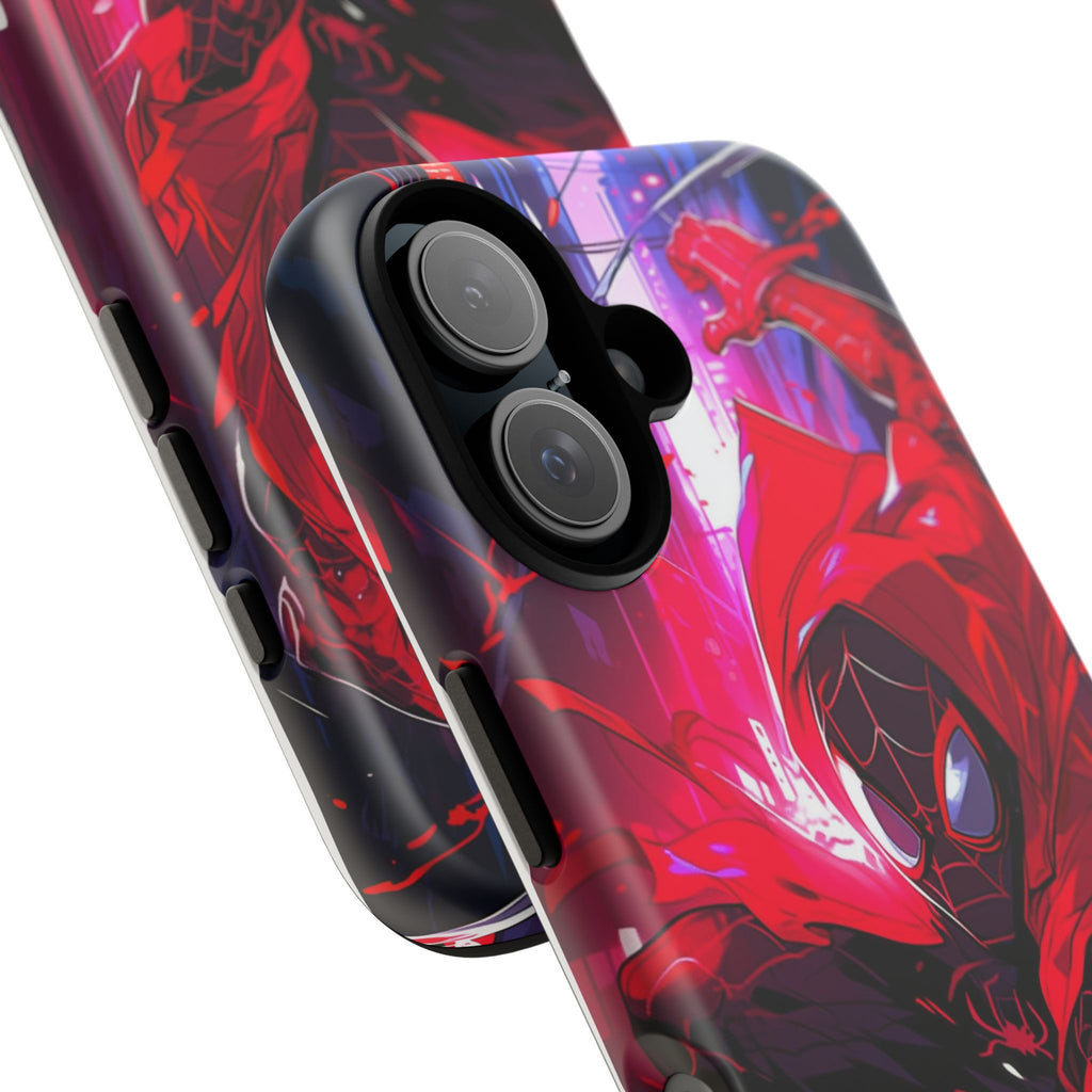Miles Morales Spiderman Phone Case, Tough Cases for iPhones, Samsung, and Pixel