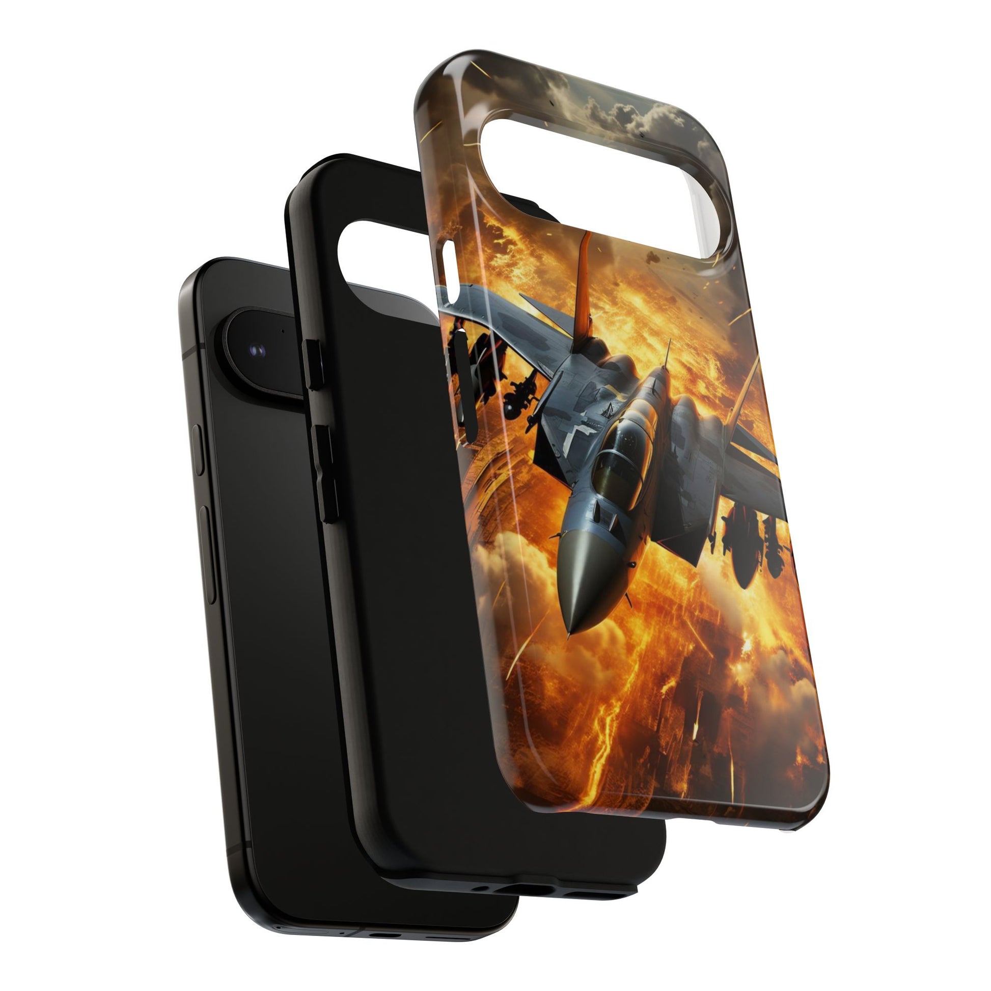 F-15 Fighter Jet Tough Cases for iPhones, Samsung, and Pixel