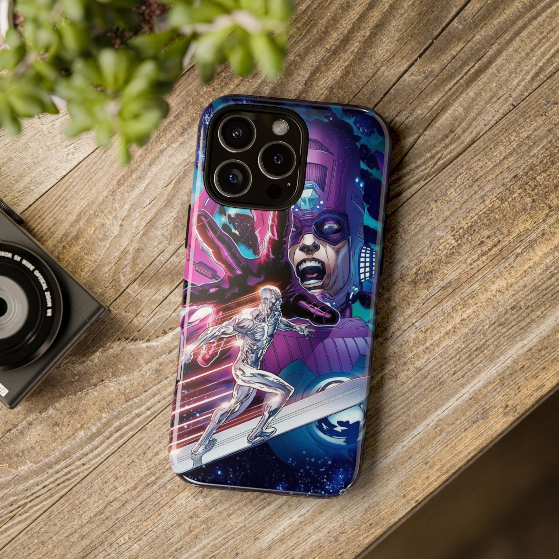 Galactus x Silver Surfer Marvel Phone Case, Tough Cases for iPhones, Samsung, and Pixel