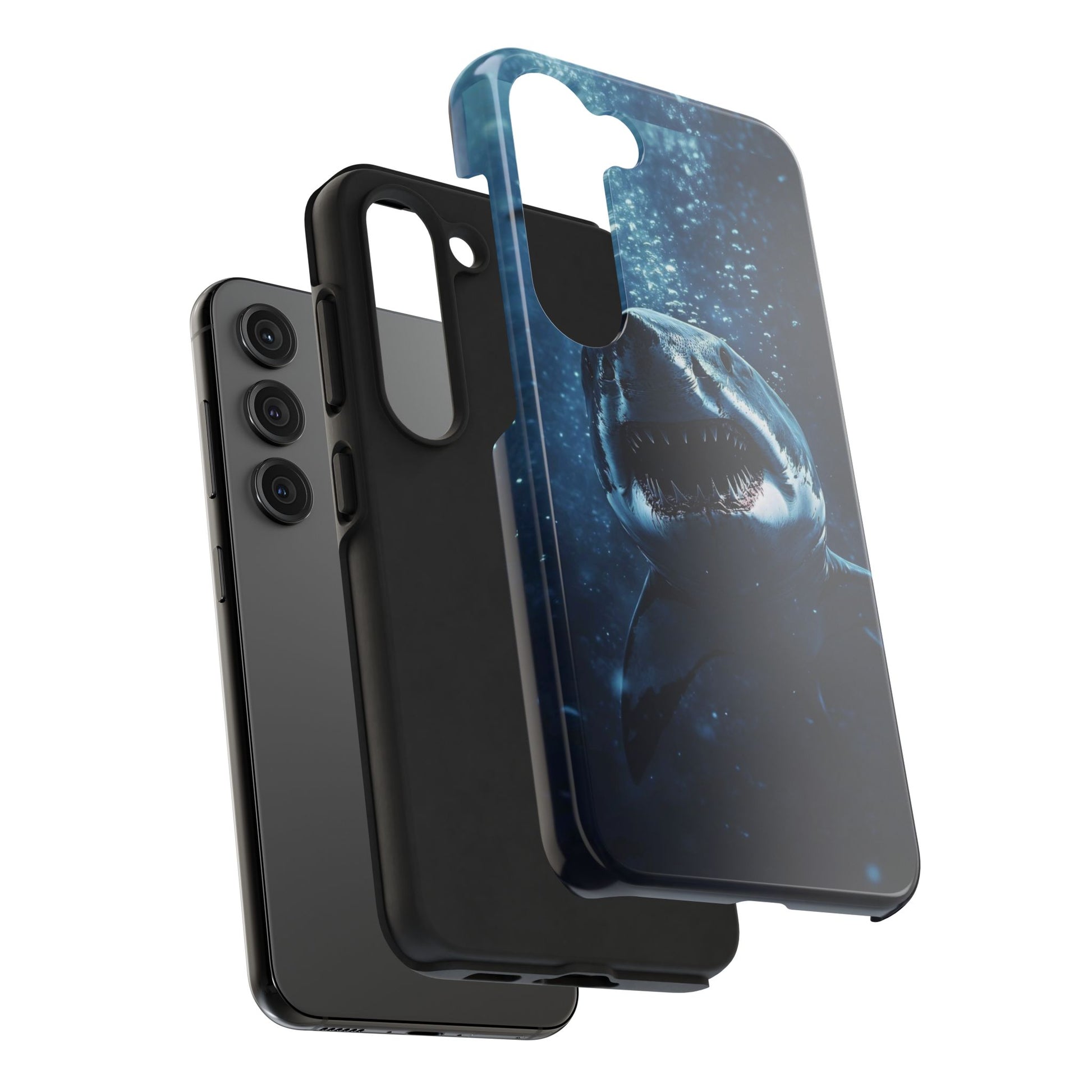Great White Shark Theme Phone Cases for iPhones & Samsung Phones