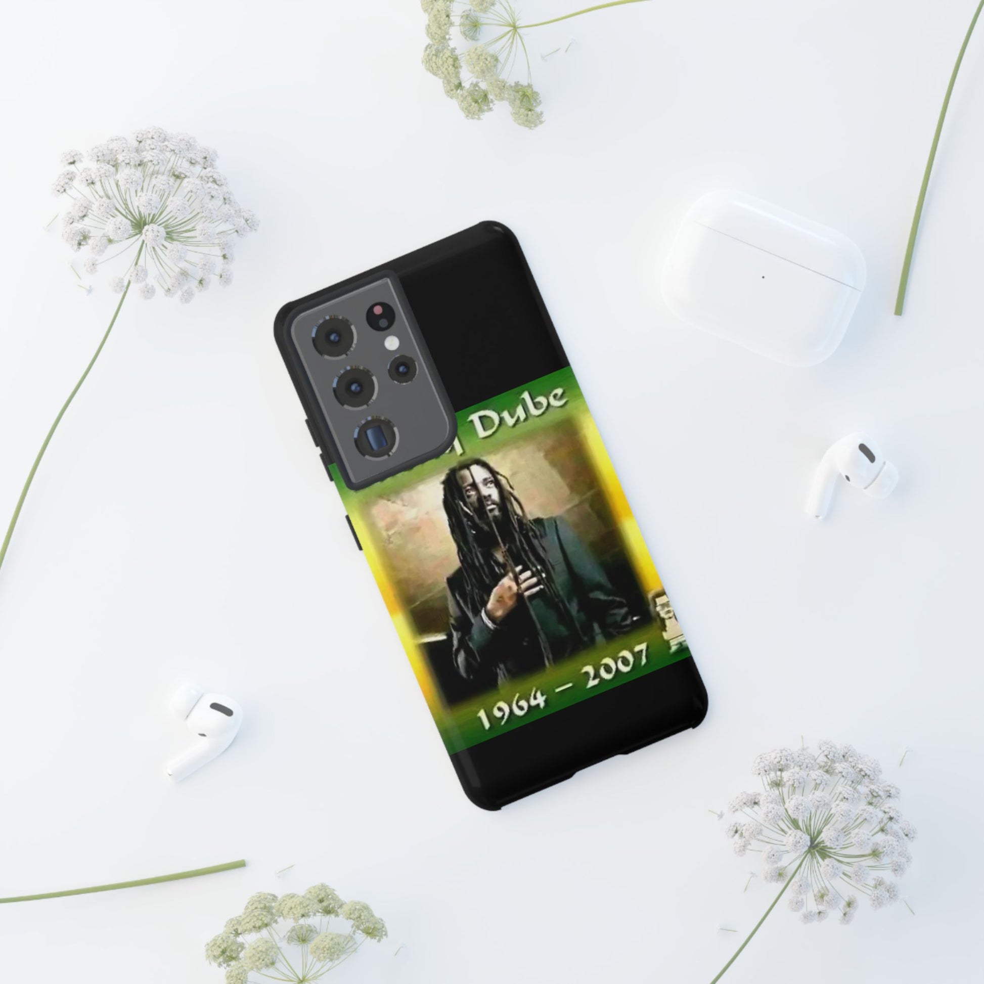 Lucky Dube Tough Cases for iPhones, Samsung, and Pixel