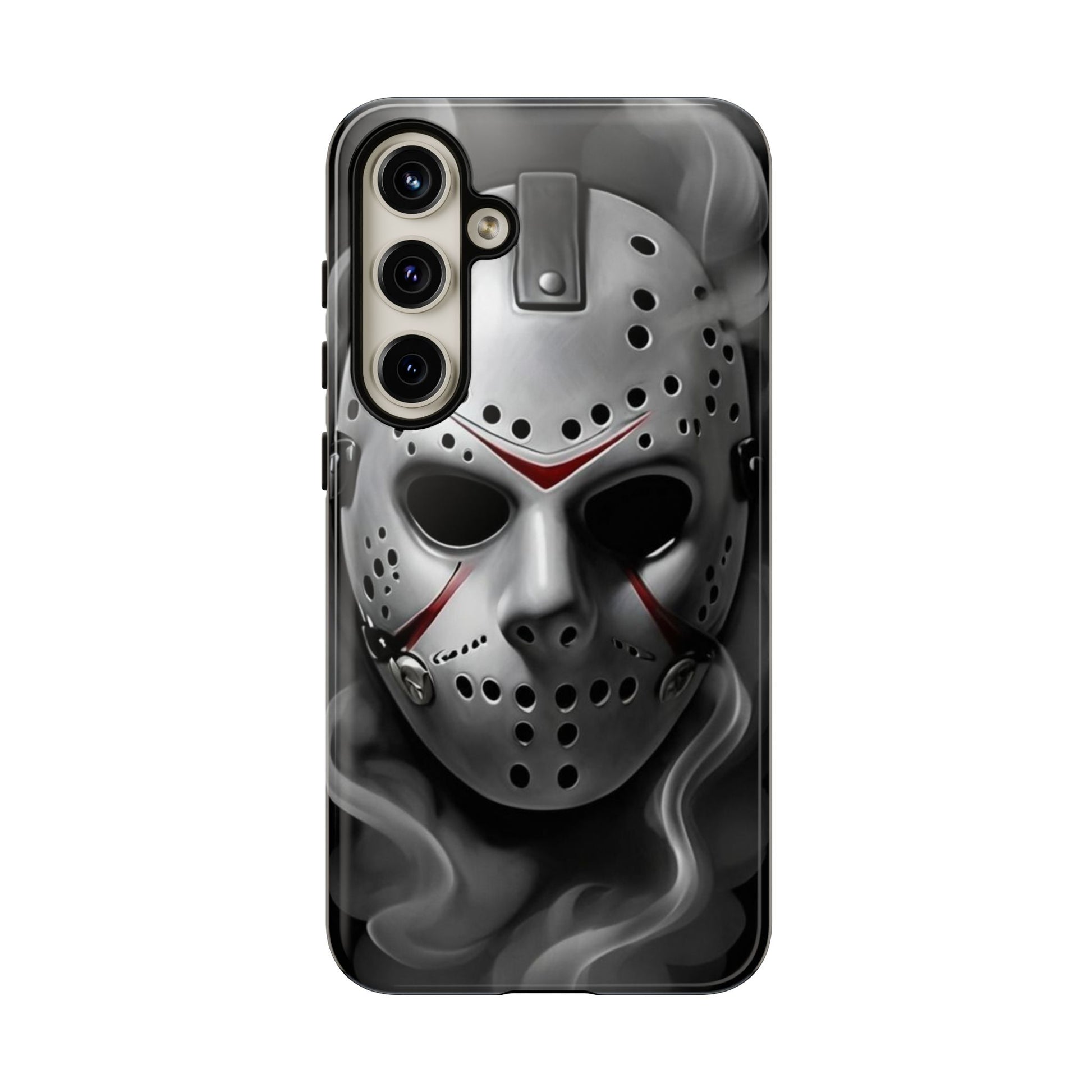 Friday the 13th Jason's Mask Tough Cases for iPhones, Samsung, and Pixel
