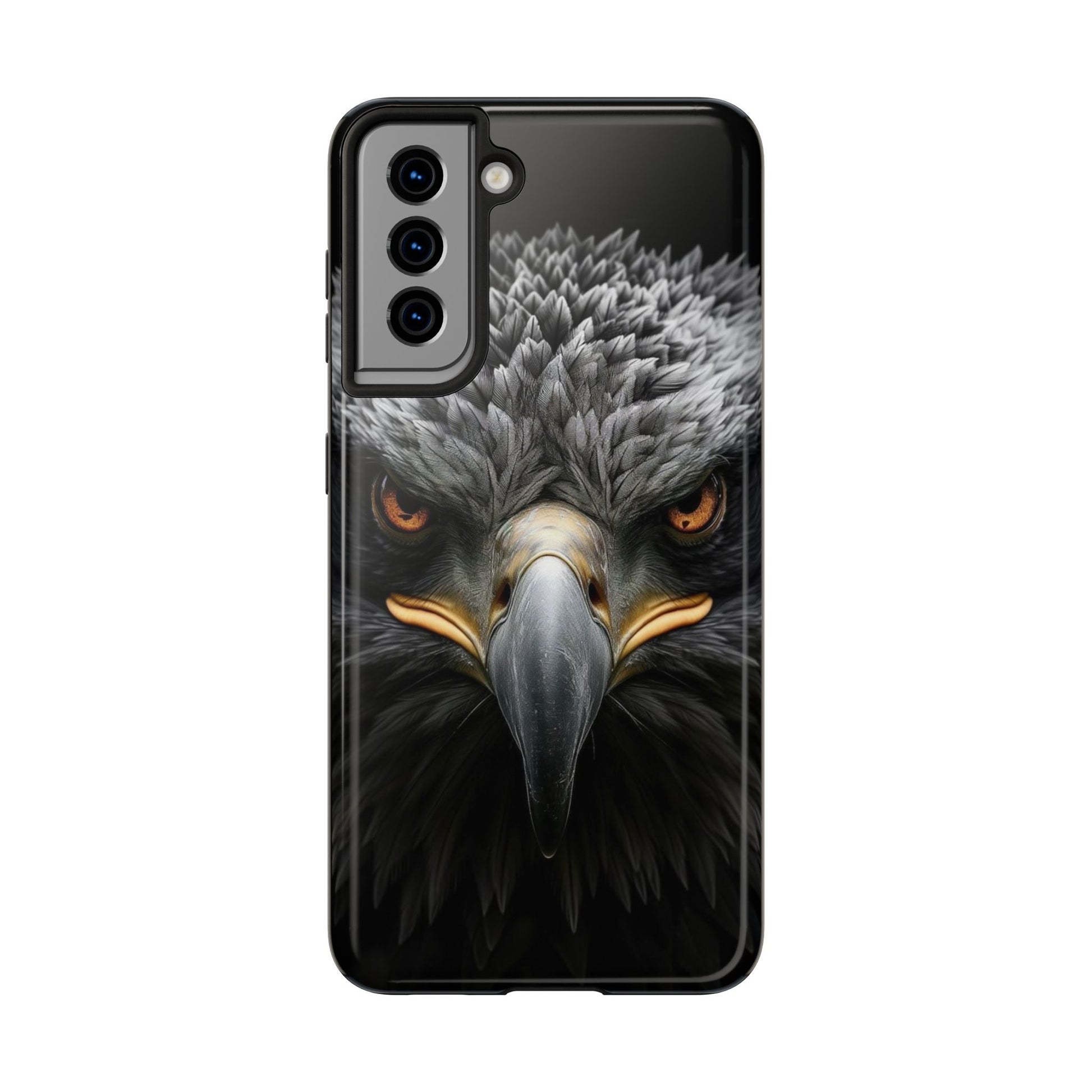 Mean Eagle Stare Theme Phone Cases for iPhones & Samsung Phones