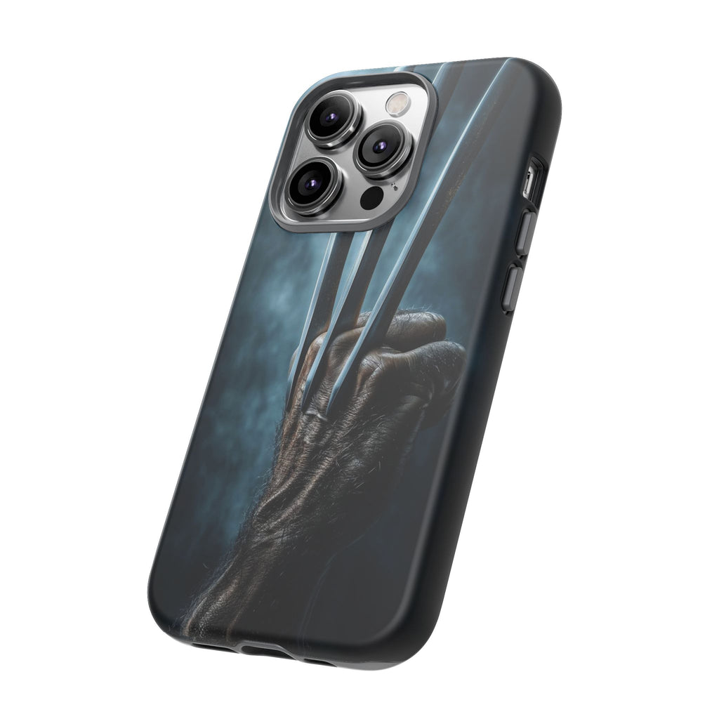 Logan's Claws Wolverine Tough Cases for iPhones, Samsung, and Pixel