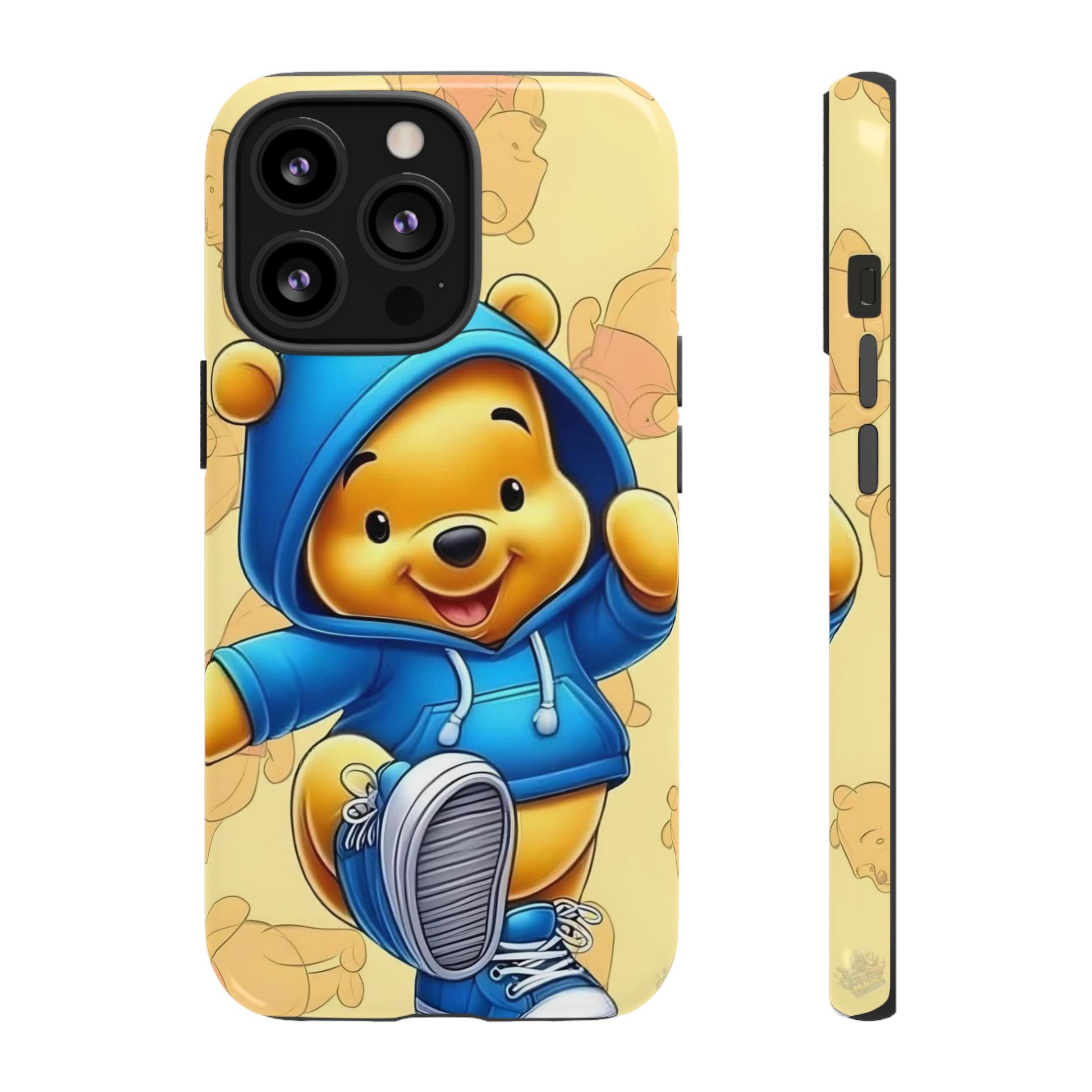 Cute Pooh Bear Phone Case, Tough Case