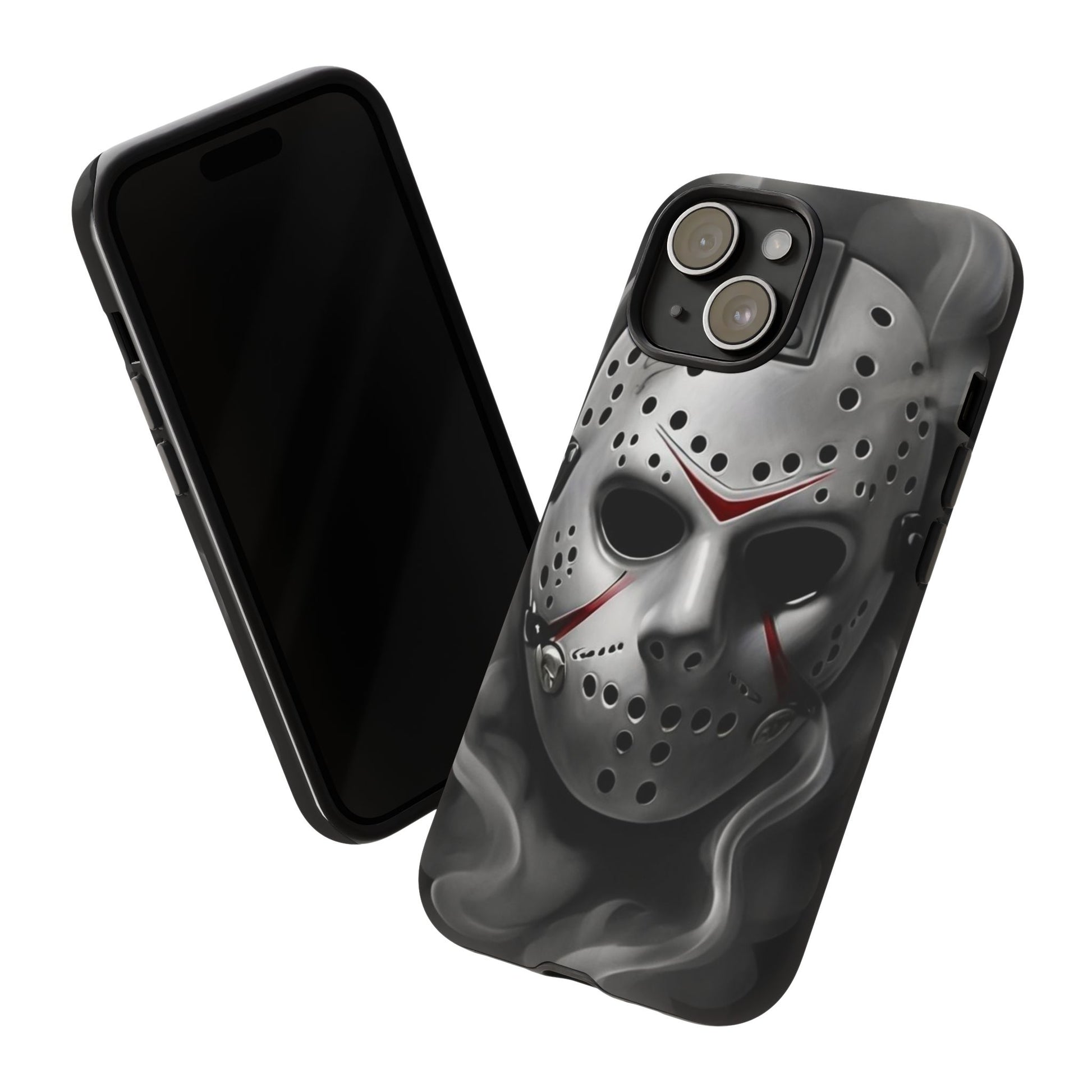 Friday the 13th Jason's Mask Tough Cases for iPhones, Samsung, and Pixel
