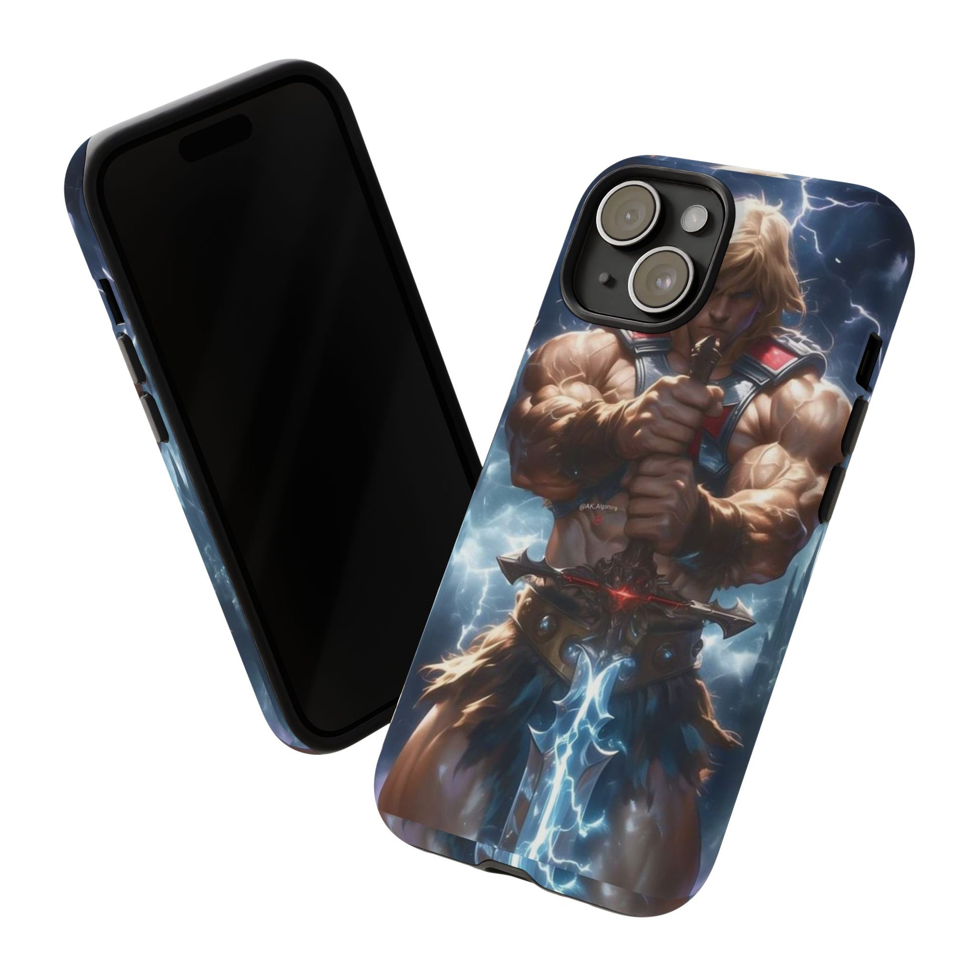 He-Man Masters of the Universe Tough Cases for iPhones, Samsung, and Pixel
