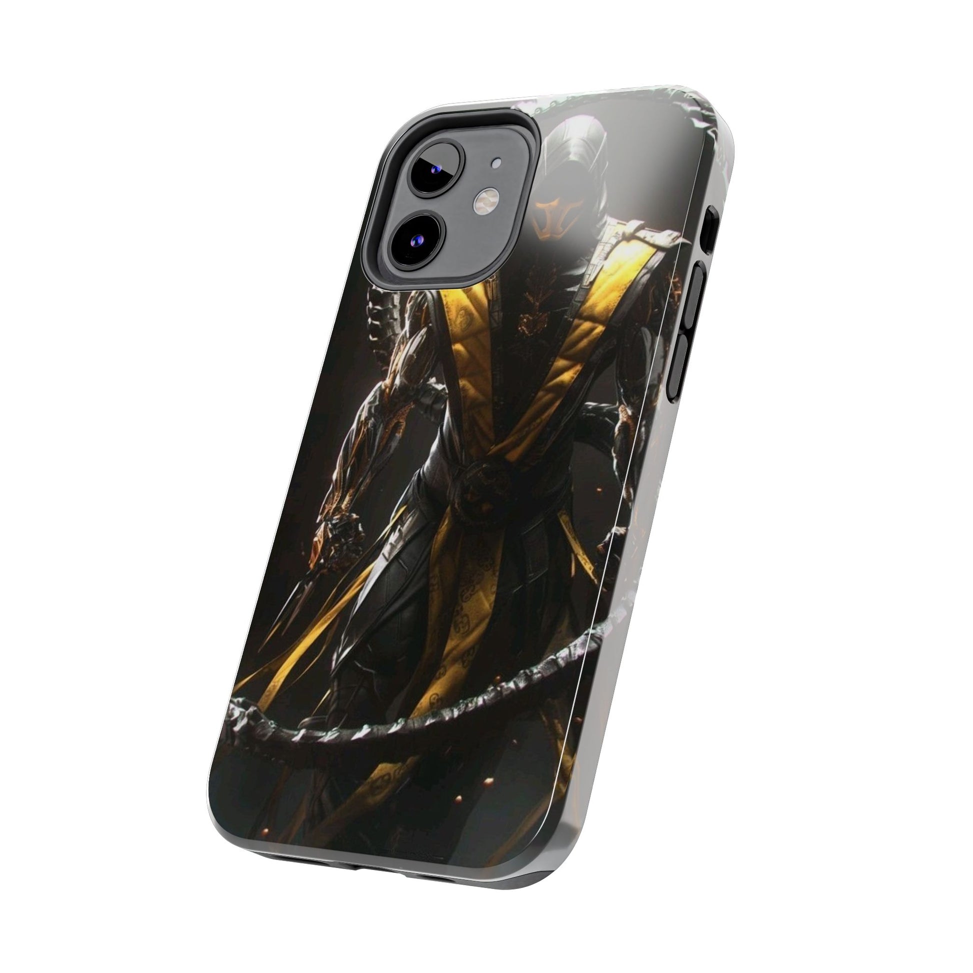Mortal Kombat Scorpion Tough Phone Cases for Iphones & Samsung Phones Durable