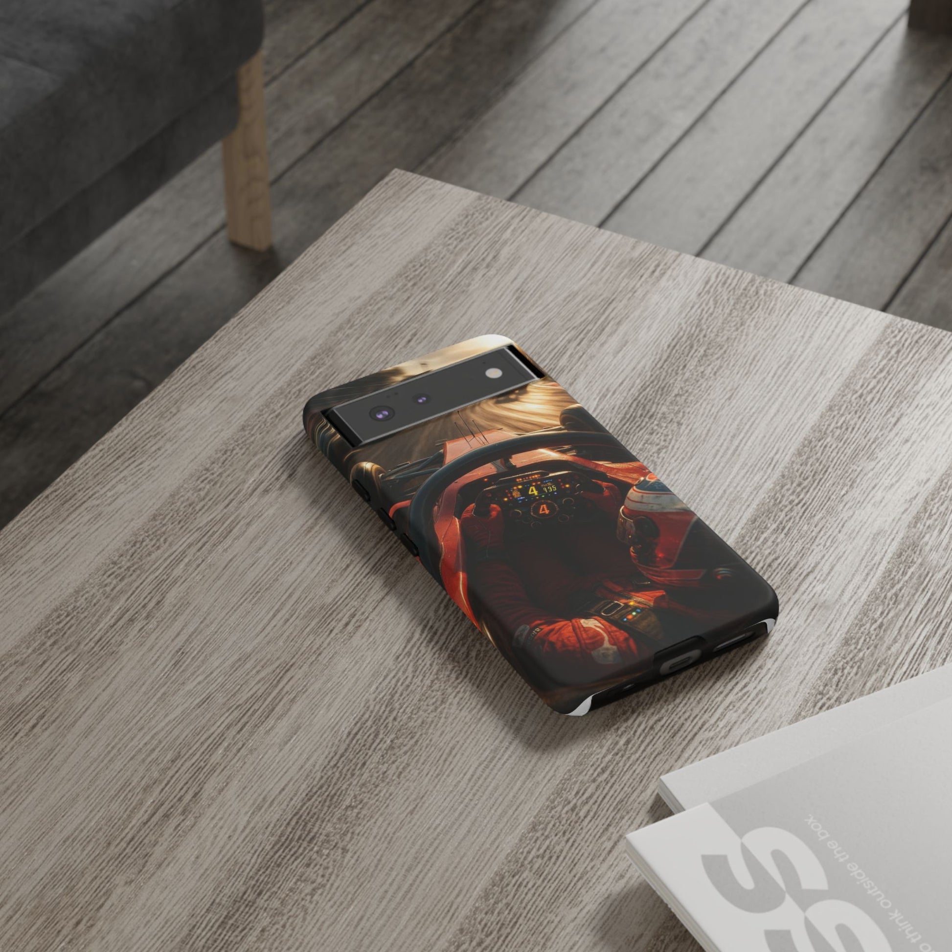Formula 1 Cockpit Phone Case, Tough Cases for iPhones, Samsung, and Pixel