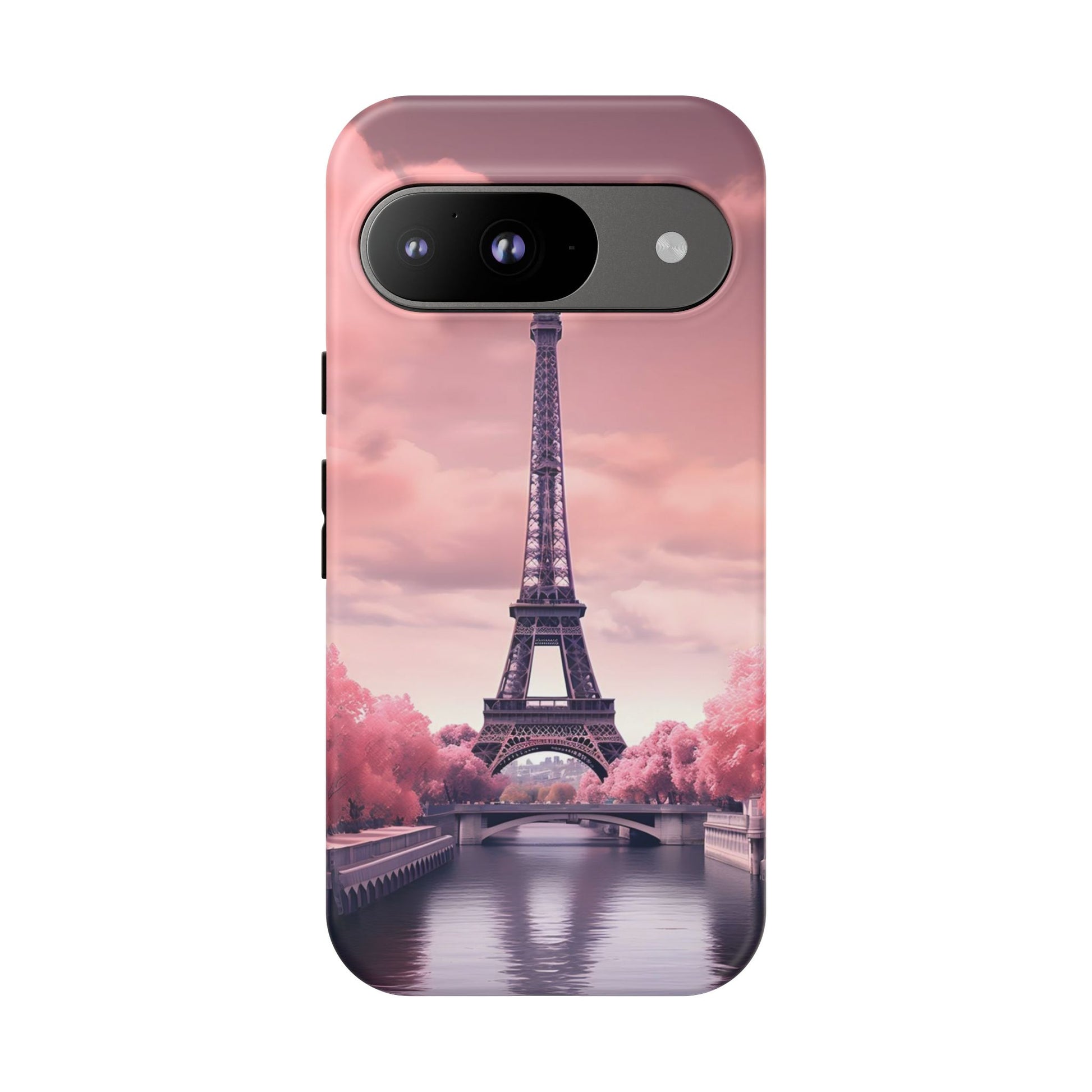 Eiffel Tower Paris Tough Cases for iPhones, Samsung, and Pixel