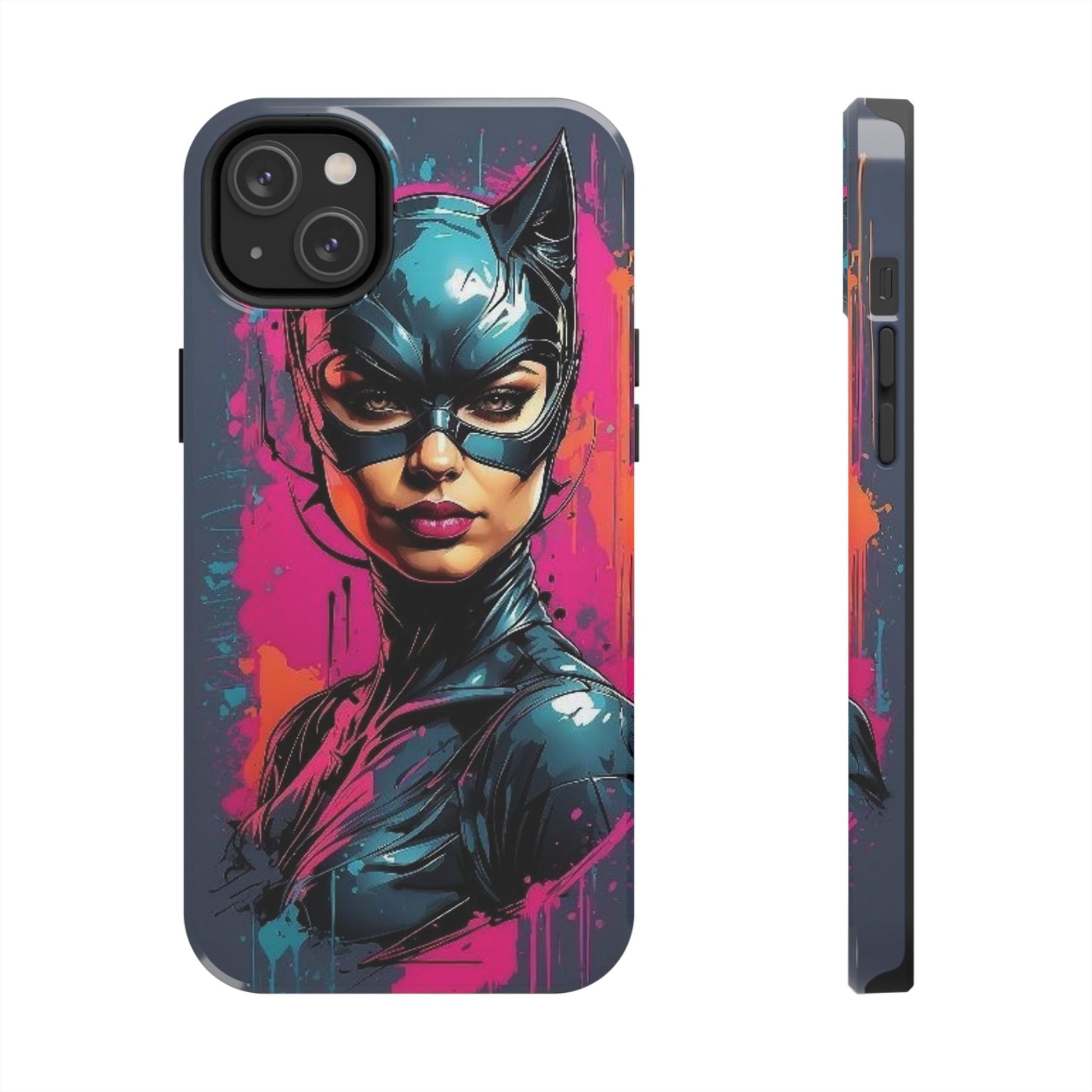 Catwoman Comic Book Villain Theme Phone Cases for Iphones & Samsung Phones
