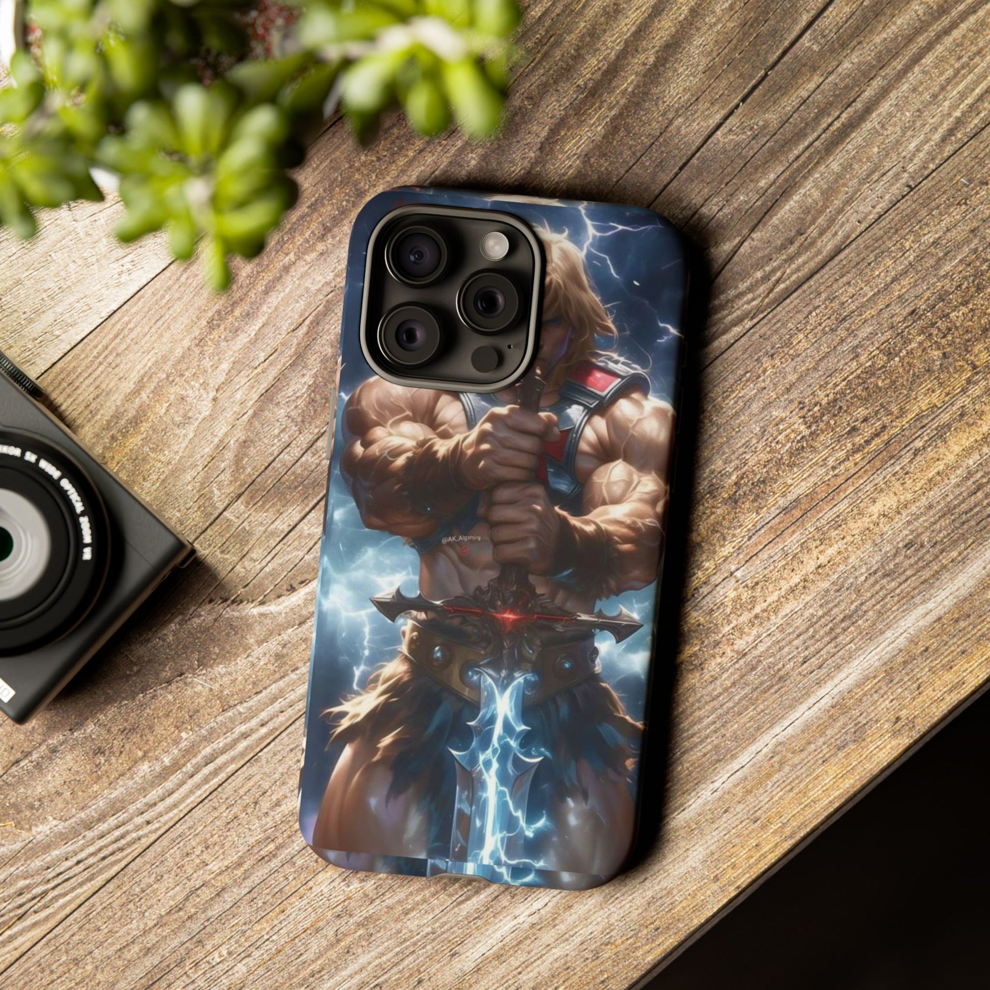 He-Man Masters of the Universe Tough Cases for iPhones, Samsung, and Pixel